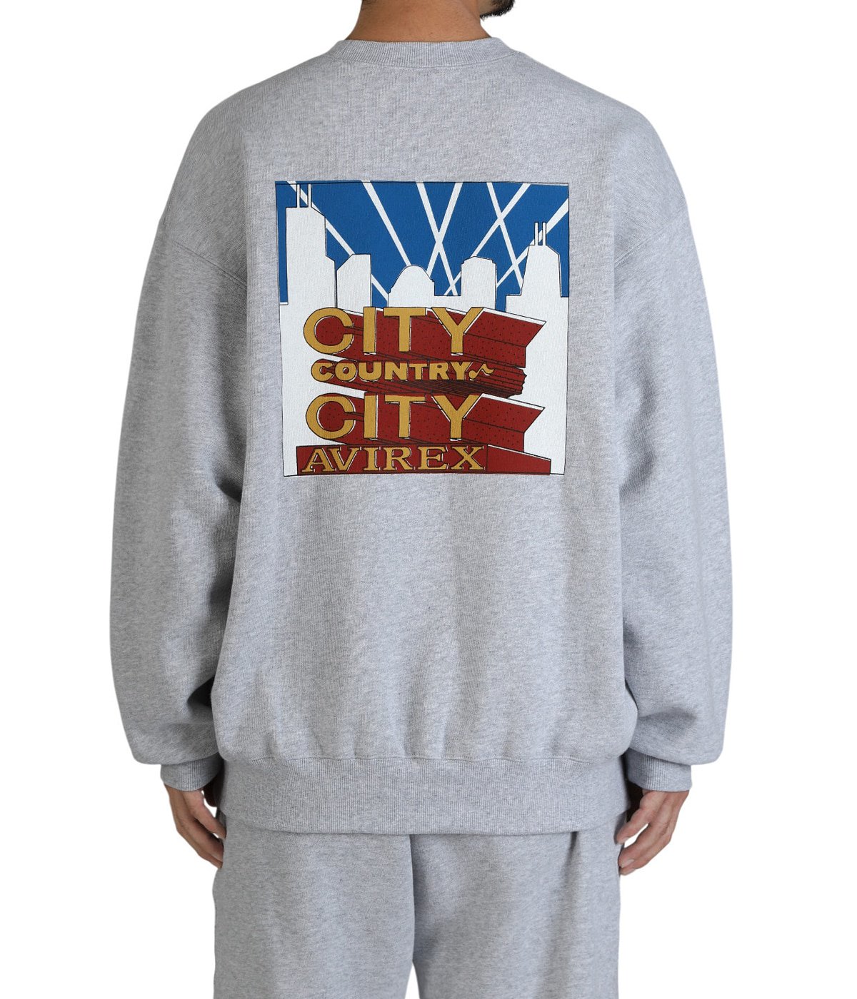 CITY COUNTRY CITY x AVIREX_SWEAT SHIRT | CITY COUNTRY CITY