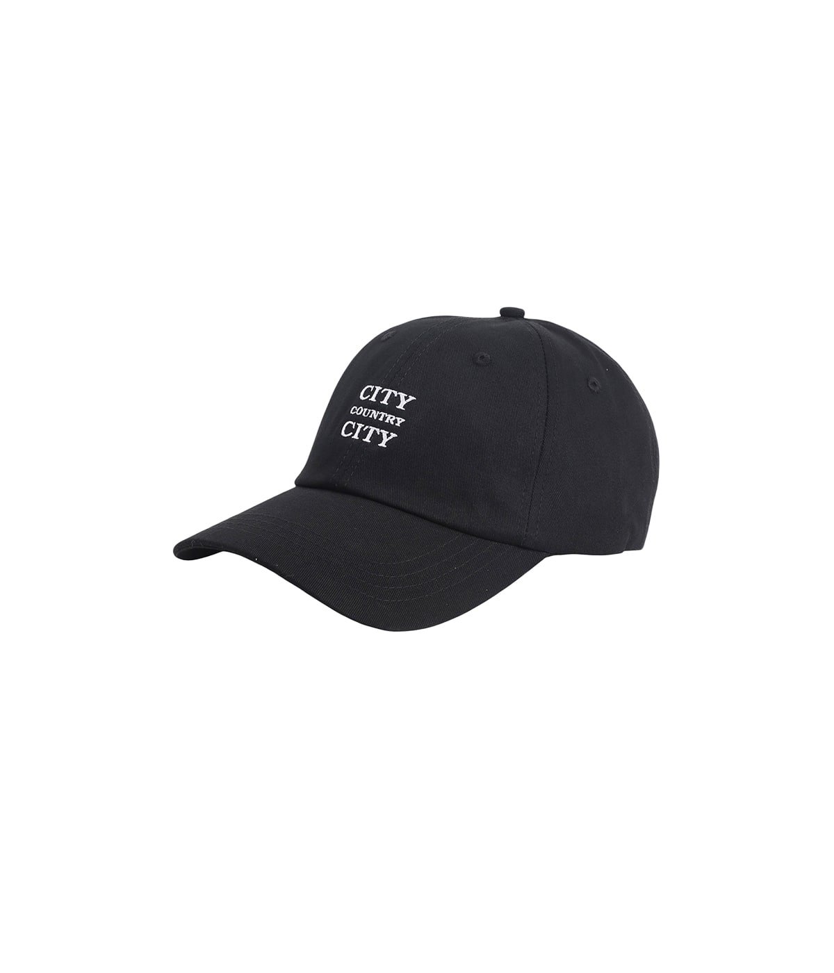EMBROIDERD LOGO COTTON CAP_CITY COUNTRY CITY | CITY COUNTRY CITY