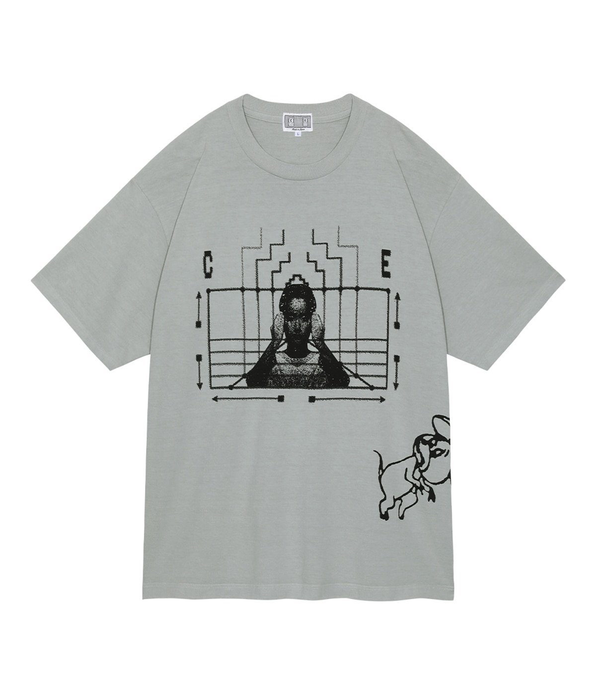 OVERDYE CAUSE AND EFFECT T | C.E(シーイー) / トップス カットソー