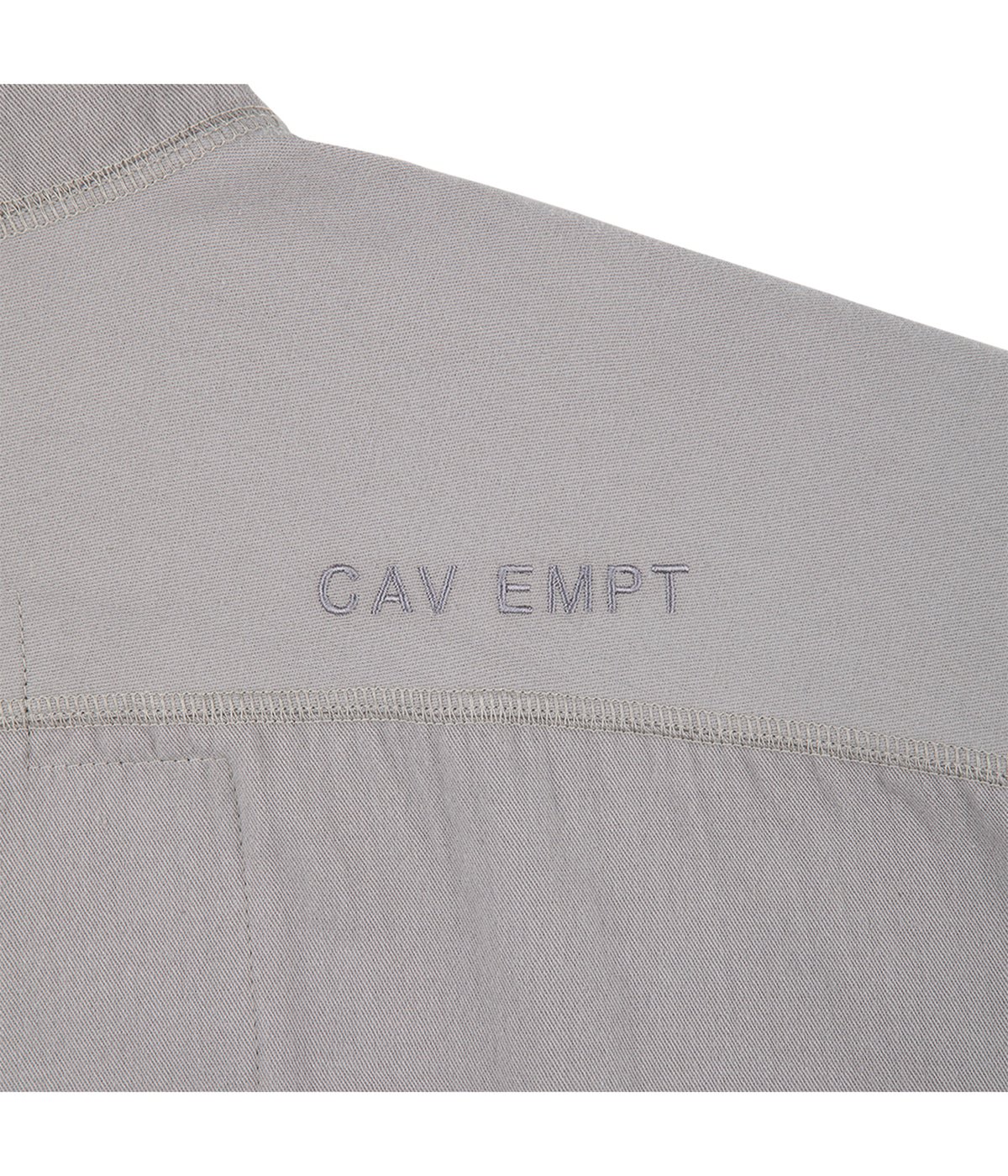 C.E グレー ジップアップ パーカー フード付き　cav empt C.E グレー ジップアップ パーカー フード付き cav empt - メルカリ