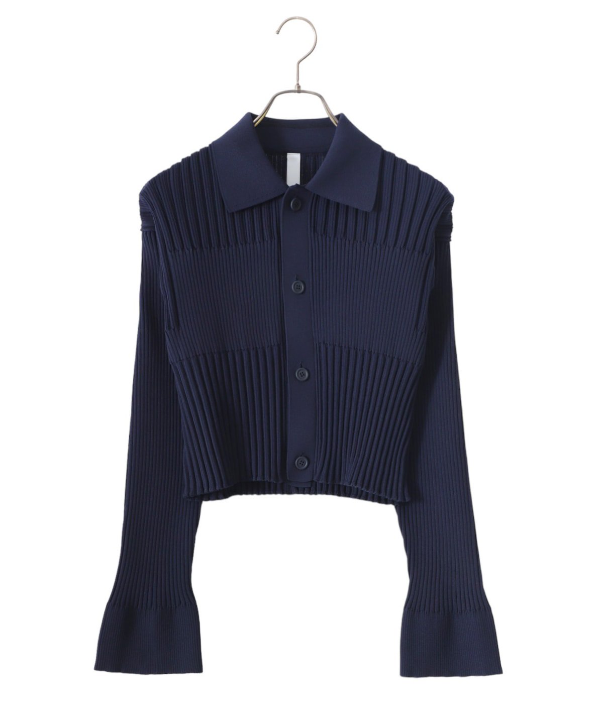 レディース】FLUTED CROPPED SHIRT CARDIGAN | CFCL(シーエフシーエル