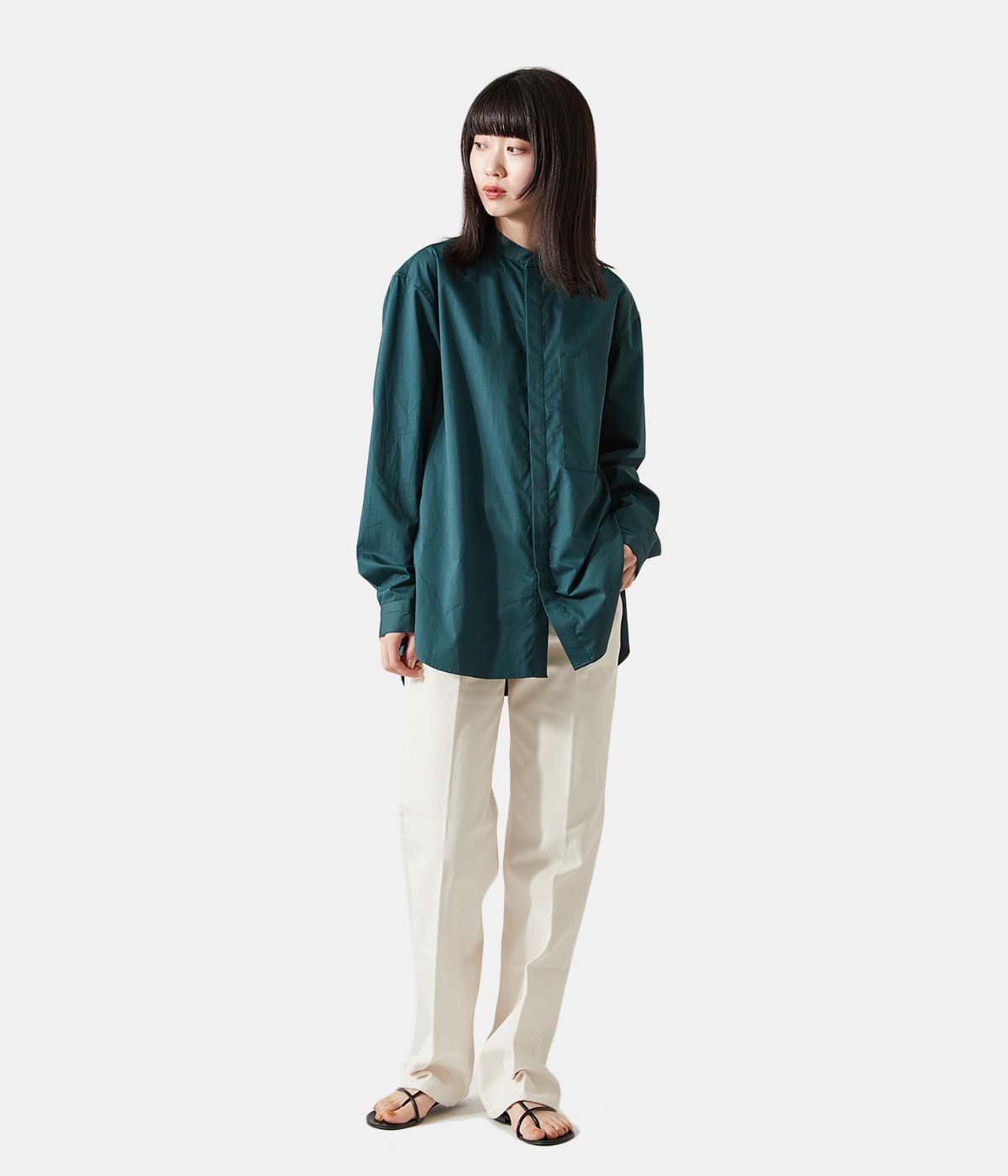 レディース】HAND STITCH KURTA SHIRT | seya.(セヤ) / トップス 長袖 