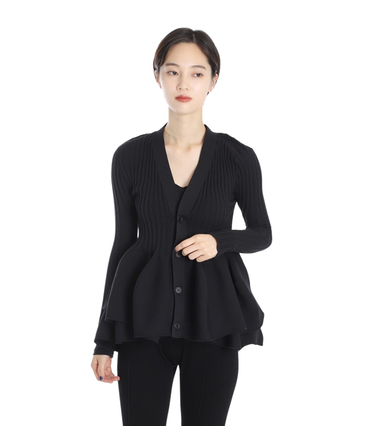 CFCL POTTERY CARDIGAN カーディガン黒　美品　サイズ1 CFCL/シーエフシーエル】POTTERY CARDIGAN：カーディガン
