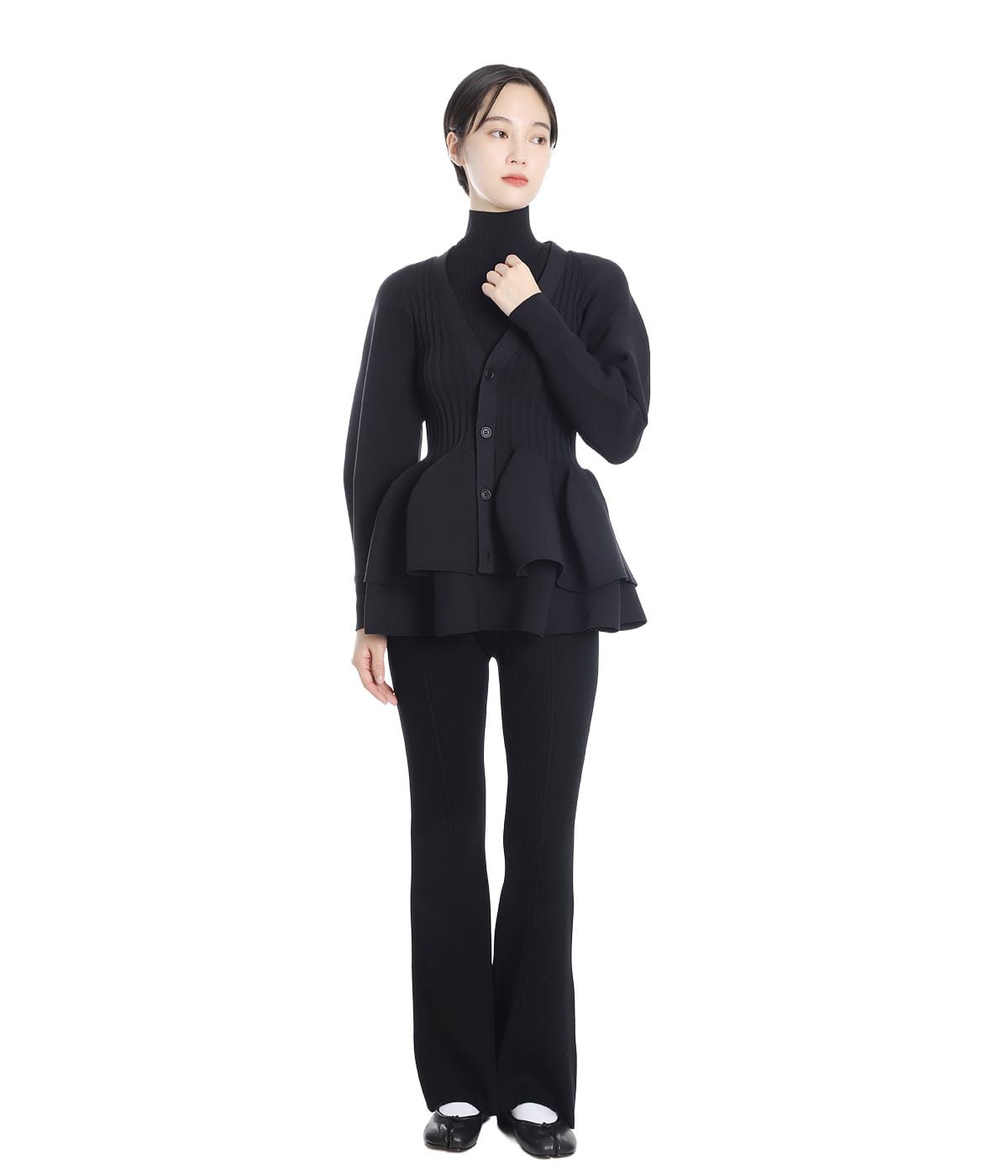 CFCL シーエフシーエル POTTERY CARDIGAN ポテリー カーディガン ブラック CF007KE093 レディース CFCL(シーエフシーエル)の通販 - Seltie セルティ