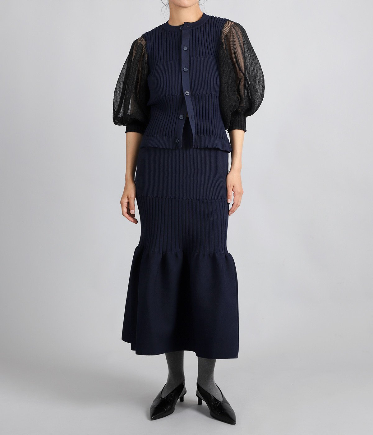 レディース】FLUTED MERMAID SKIRT | CFCL(シーエフシーエル