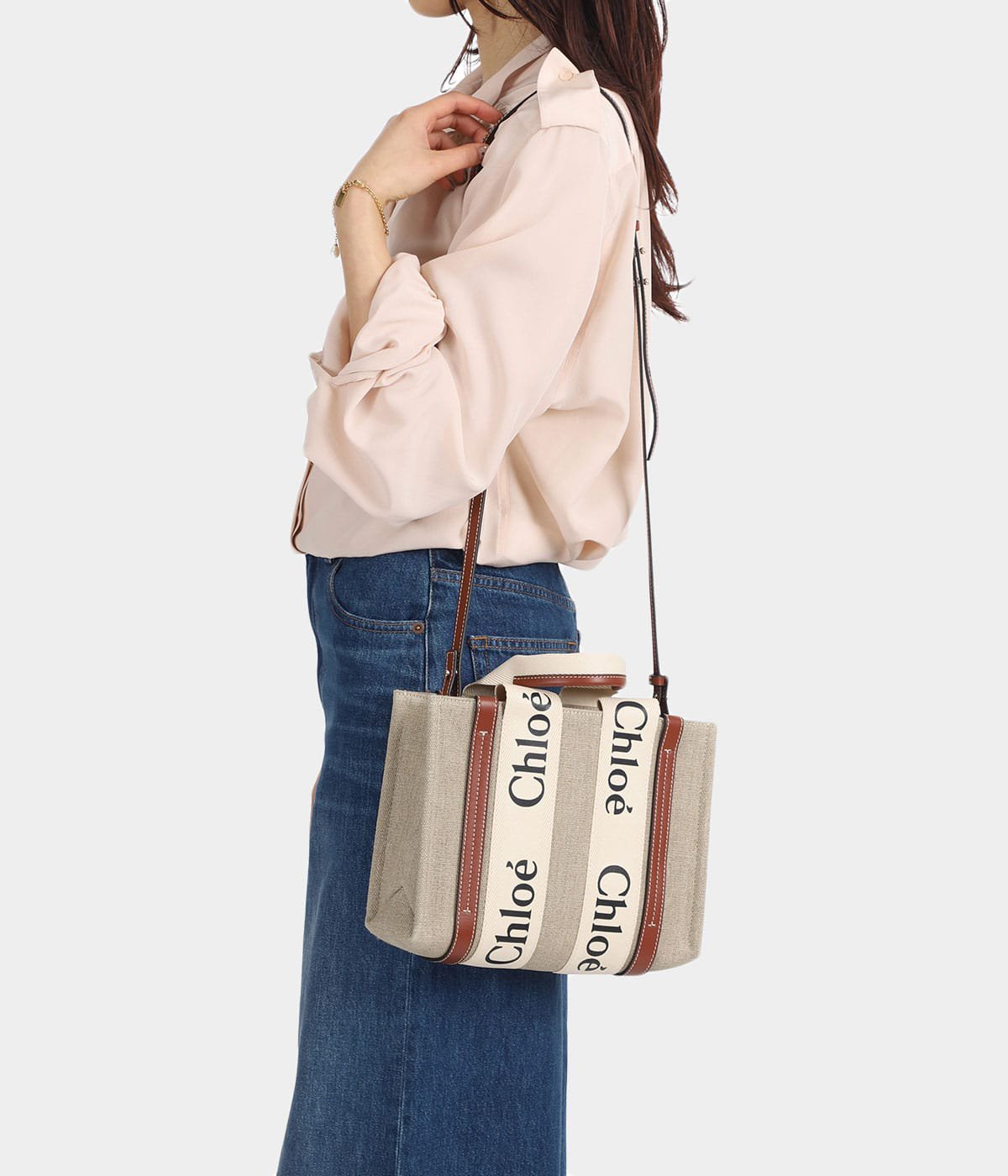 クロエバッグ Chloe クロエ トートバッグ 2WAY/WOODY SMALL レディース | レディース