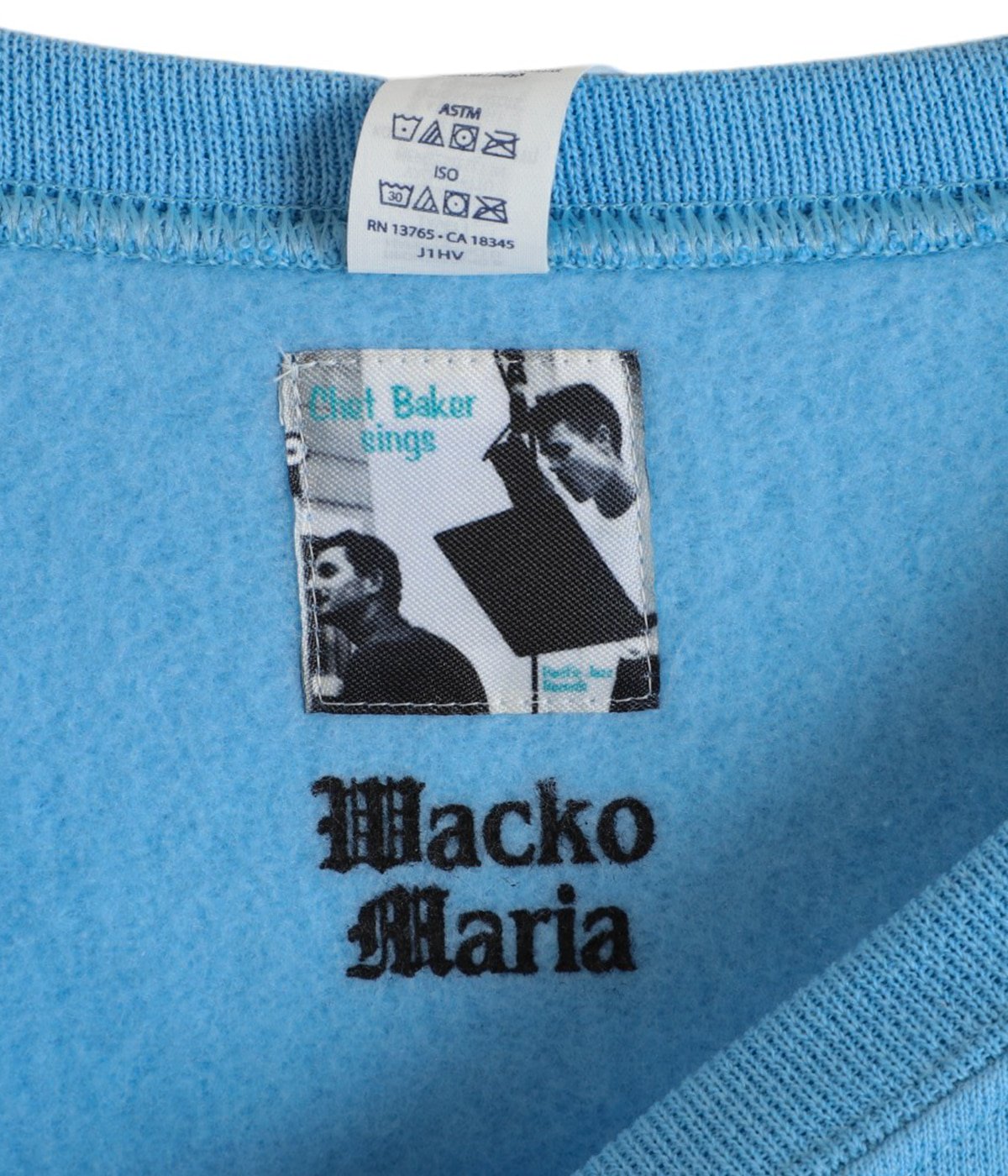 CHET BAKER / CREW NECK SWEAT SHIRT ( TYPE-1 ) | WACKO MARIA