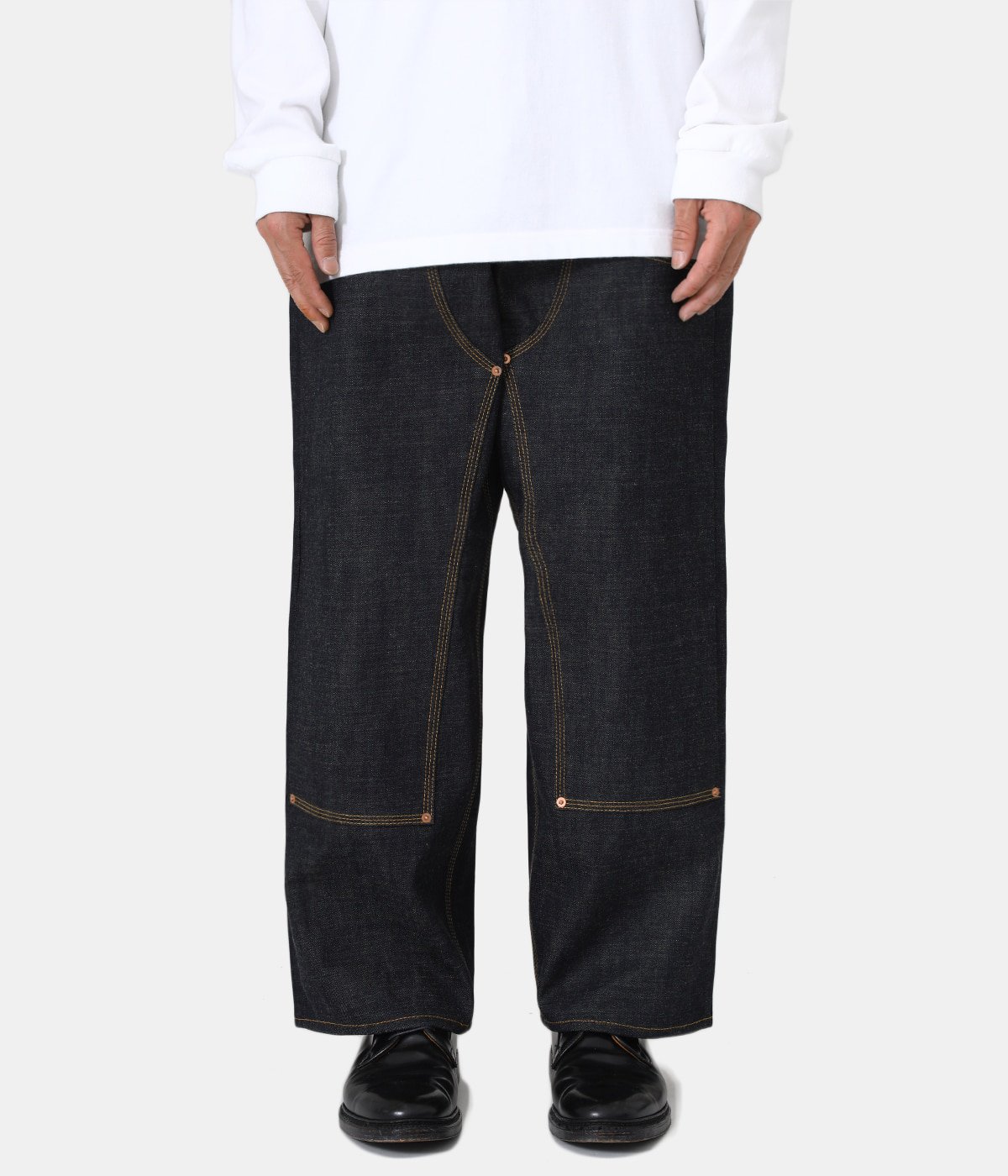 sugarhill DOUBLE KNEE DENIM PANTS 32リジッド | verdadcre.com