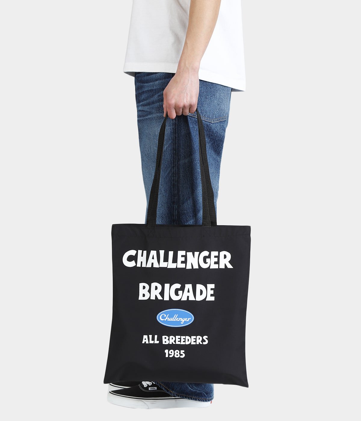 CHALLENGER チャレンジャー MECHANIC BAG BLACK CHALLENGER [チャレンジャー] NYLON LOGO BAG (BLACK) ナイロンロゴ