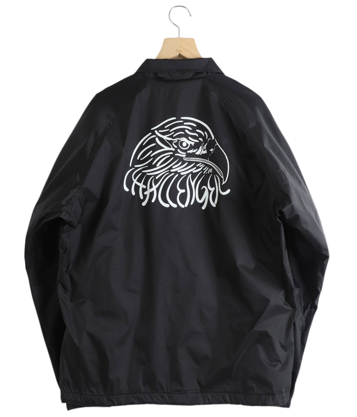 t*a様 Challenger ナイロンコーチジャケット ブラック CHALLENGER TWO TONE LOGO COACH JACKET CLG-JK 025-005 公式通販