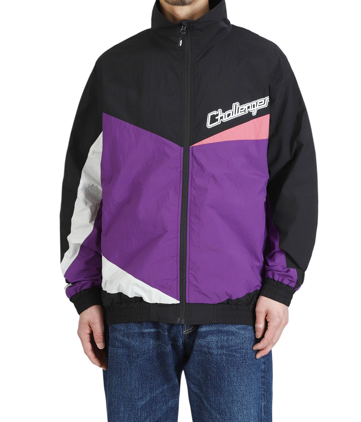 Challenger ナイロンジャケット 黒/紫/ピンク NYLON WARM JACKET | CHALLENGER(チャレンジャー) / アウター ナイロン