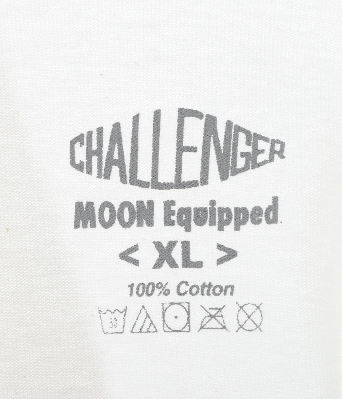お取寄せ ラストChallenger x MOON Equipped TシャツホワイトL