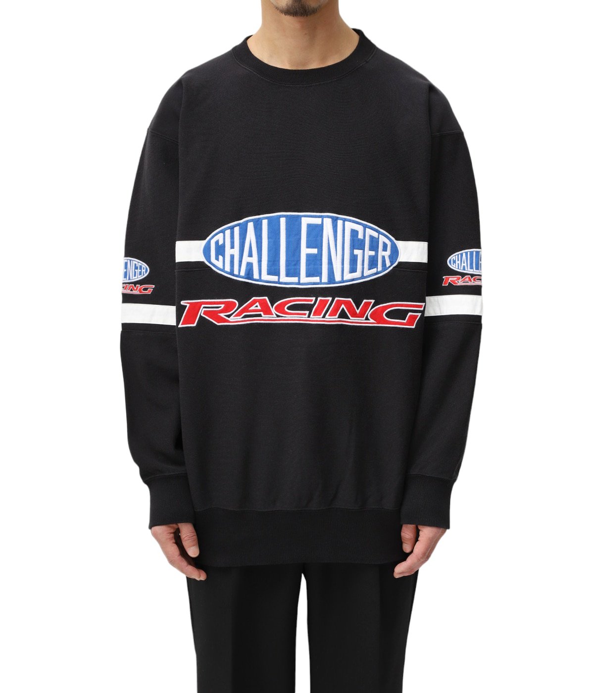 CHALLENGER CMC RACING SWEAT スウェット白-