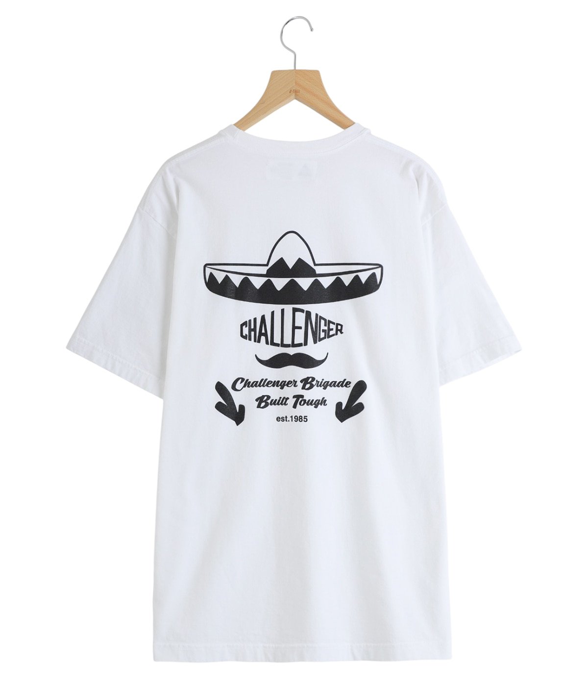 Lサイズ　CHALLENGER　SOMBRERO TEE　WHITE SOMBRERO TEE – CHALLENGER