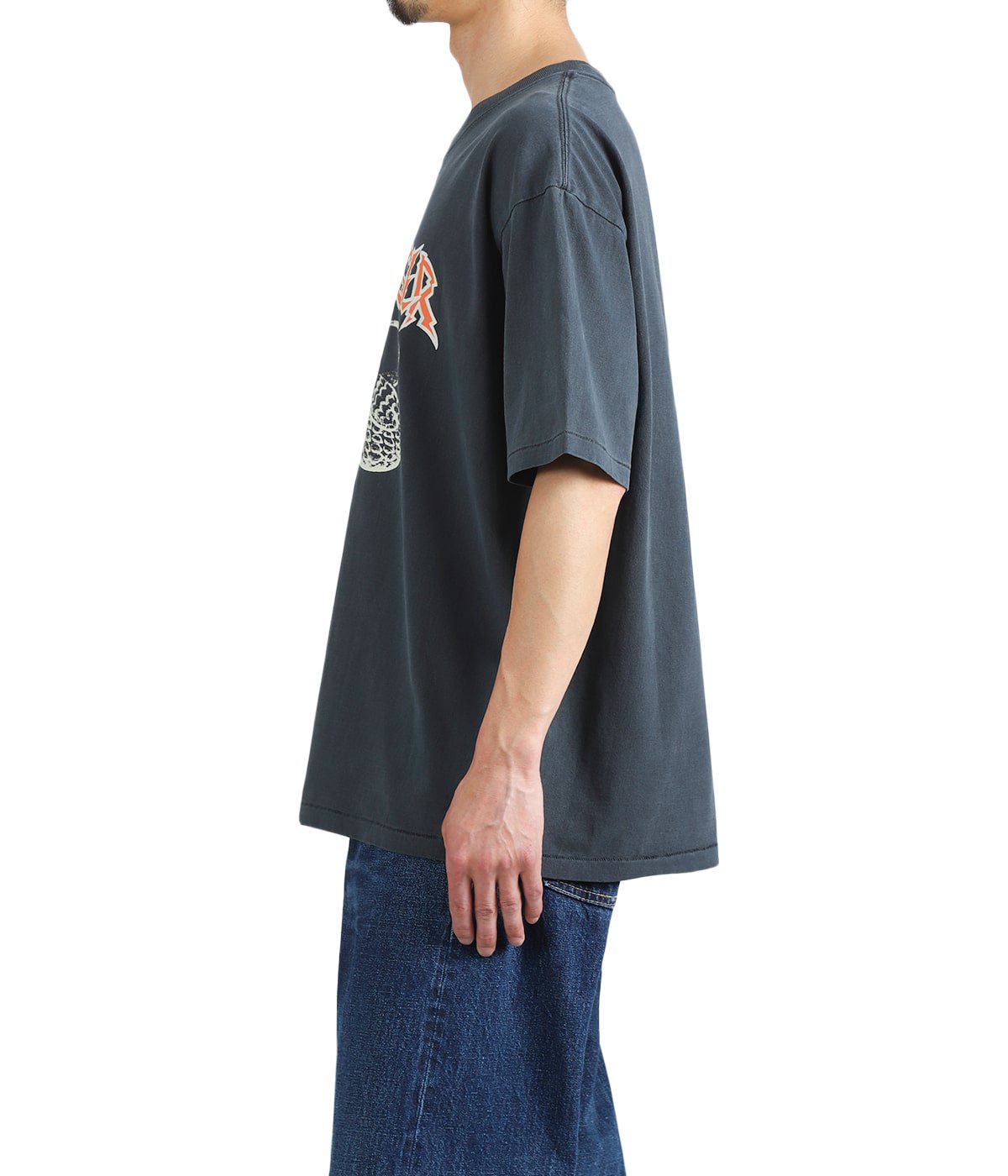 CHALLENGER ピグメントTシャツ XL ブラック PIGMENT SNAKE TEE | CHALLENGER(チャレンジャー) / トップス