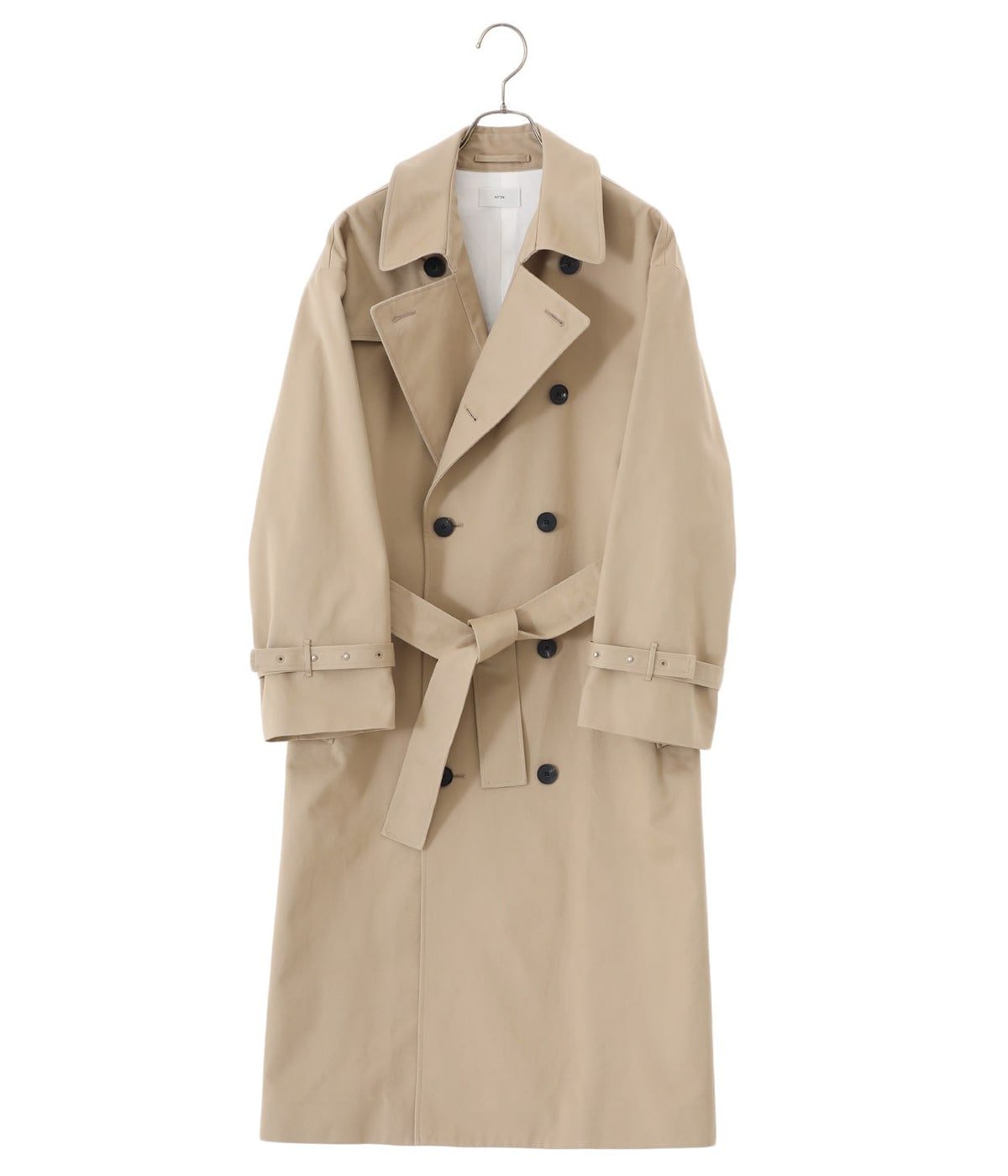 WEST POINT OVERSIZED TRENCH COAT | ATON(エイトン) / アウター