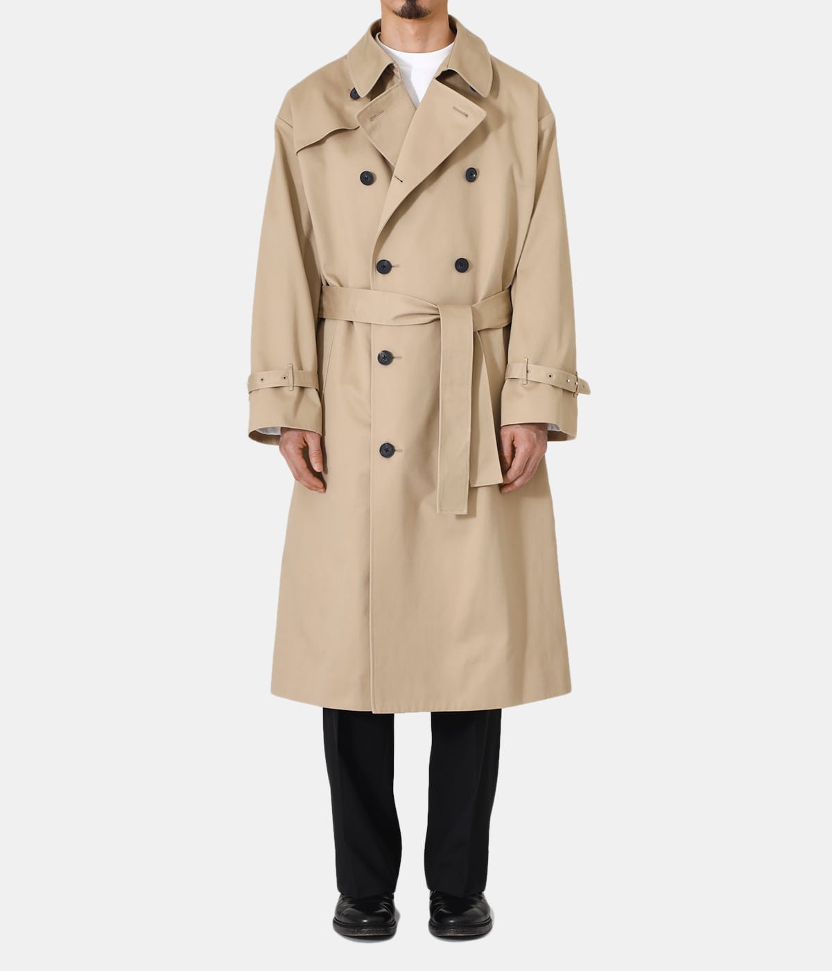 WEST POINT OVERSIZED TRENCH COAT | ATON(エイトン) / アウター ...