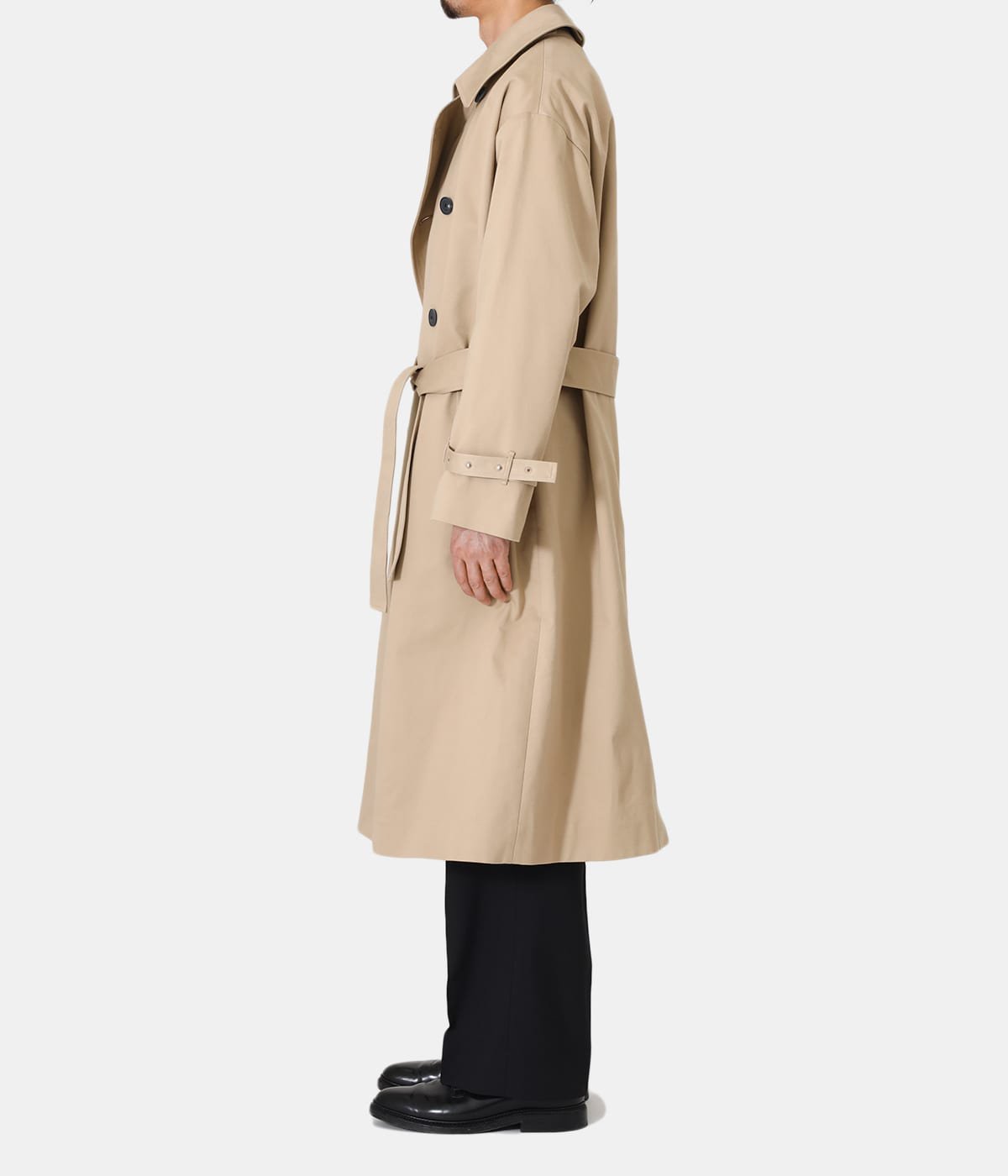 WEST POINT OVERSIZED TRENCH COAT | ATON(エイトン) / アウター