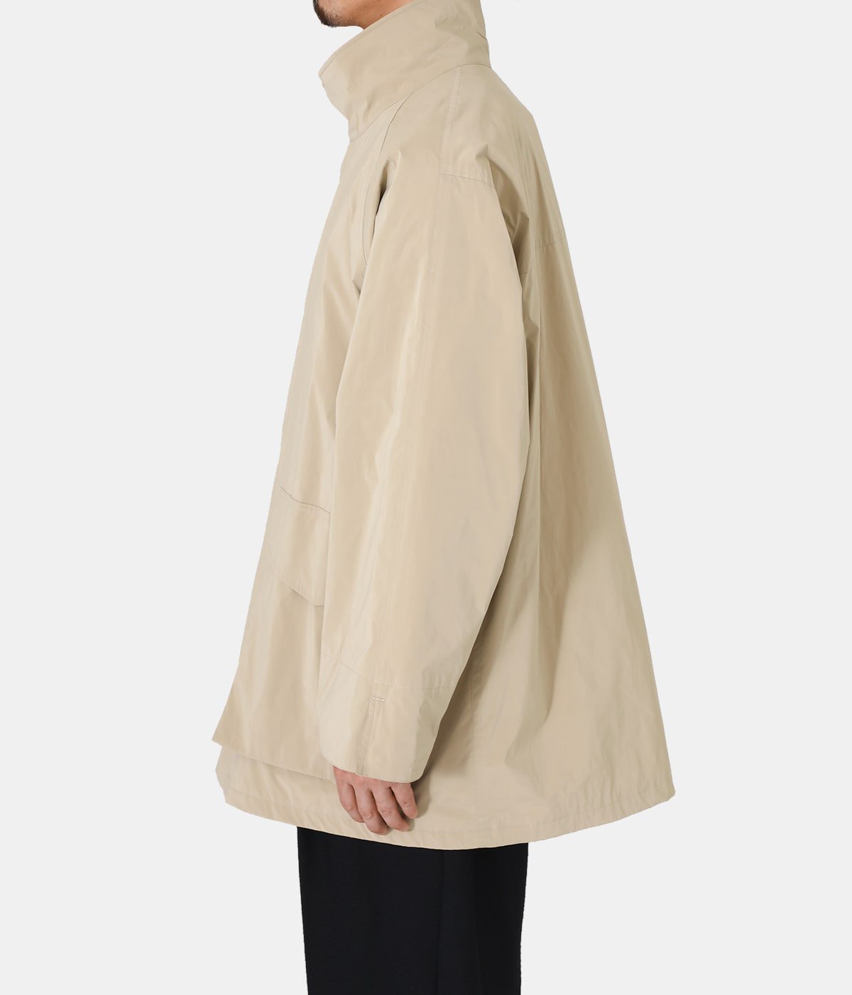 WEATHER SUEDE STAND FIELD COAT