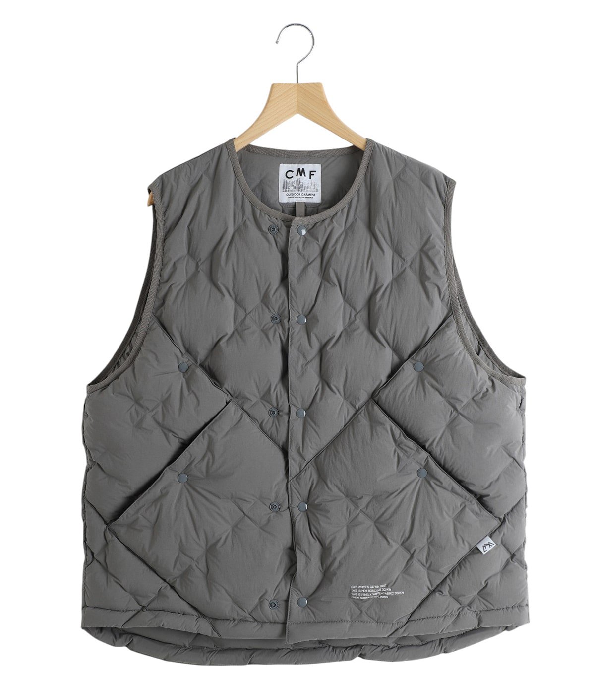CMF WOVEN DOWN VEST | CMF OUTDOOR GARMENT(シーエムエフ アウトドア 