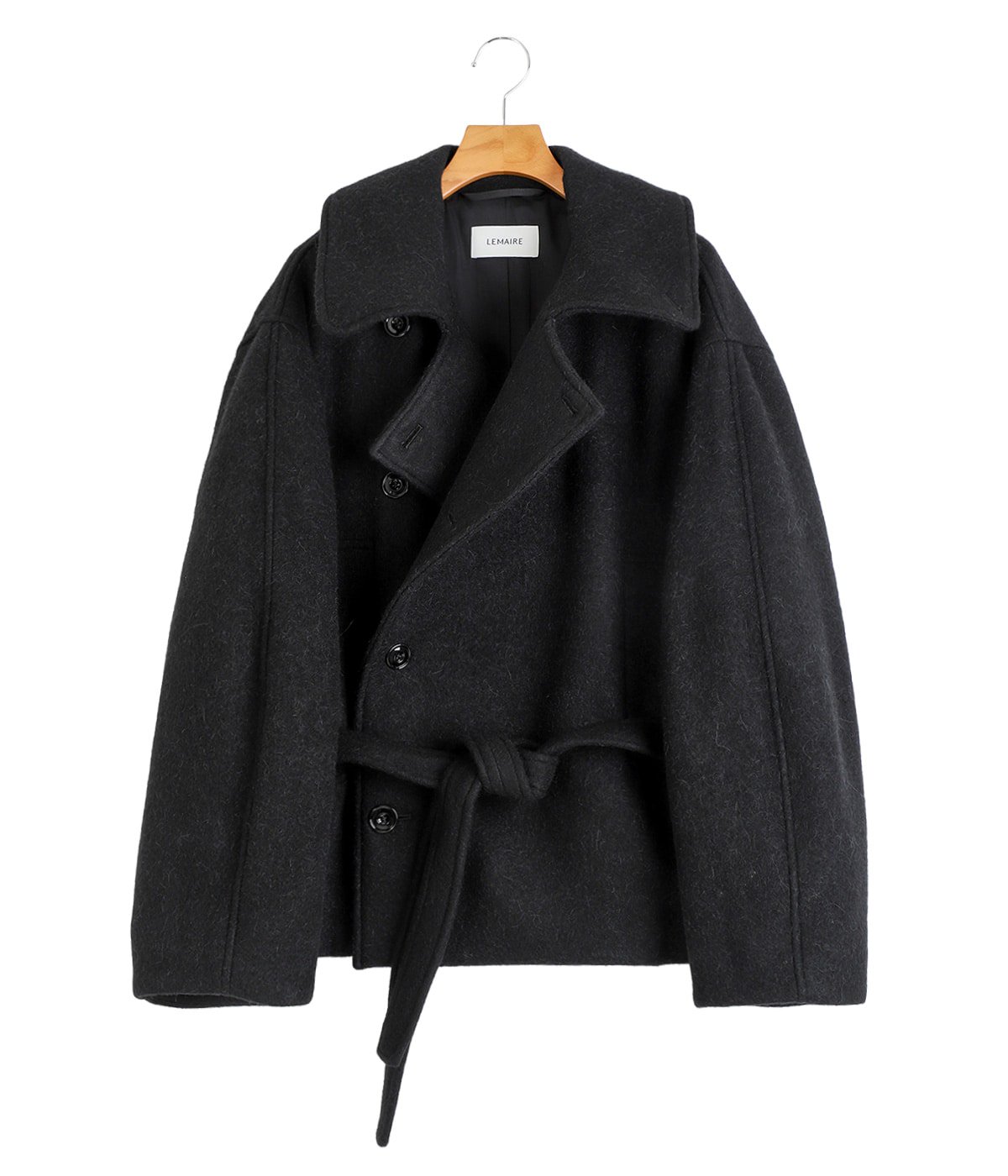 レディース】SHORT WRAP COAT | LEMAIRE(ルメール) / アウター コート