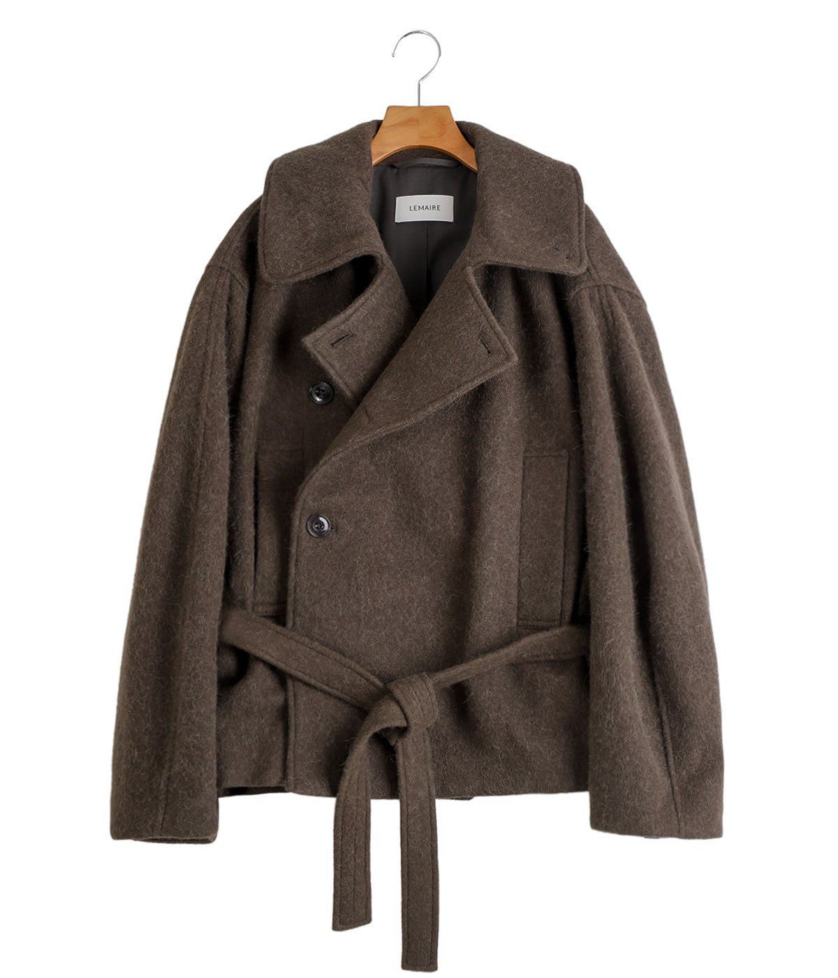 レディース】SHORT WRAP COAT | LEMAIRE(ルメール) / アウター コート
