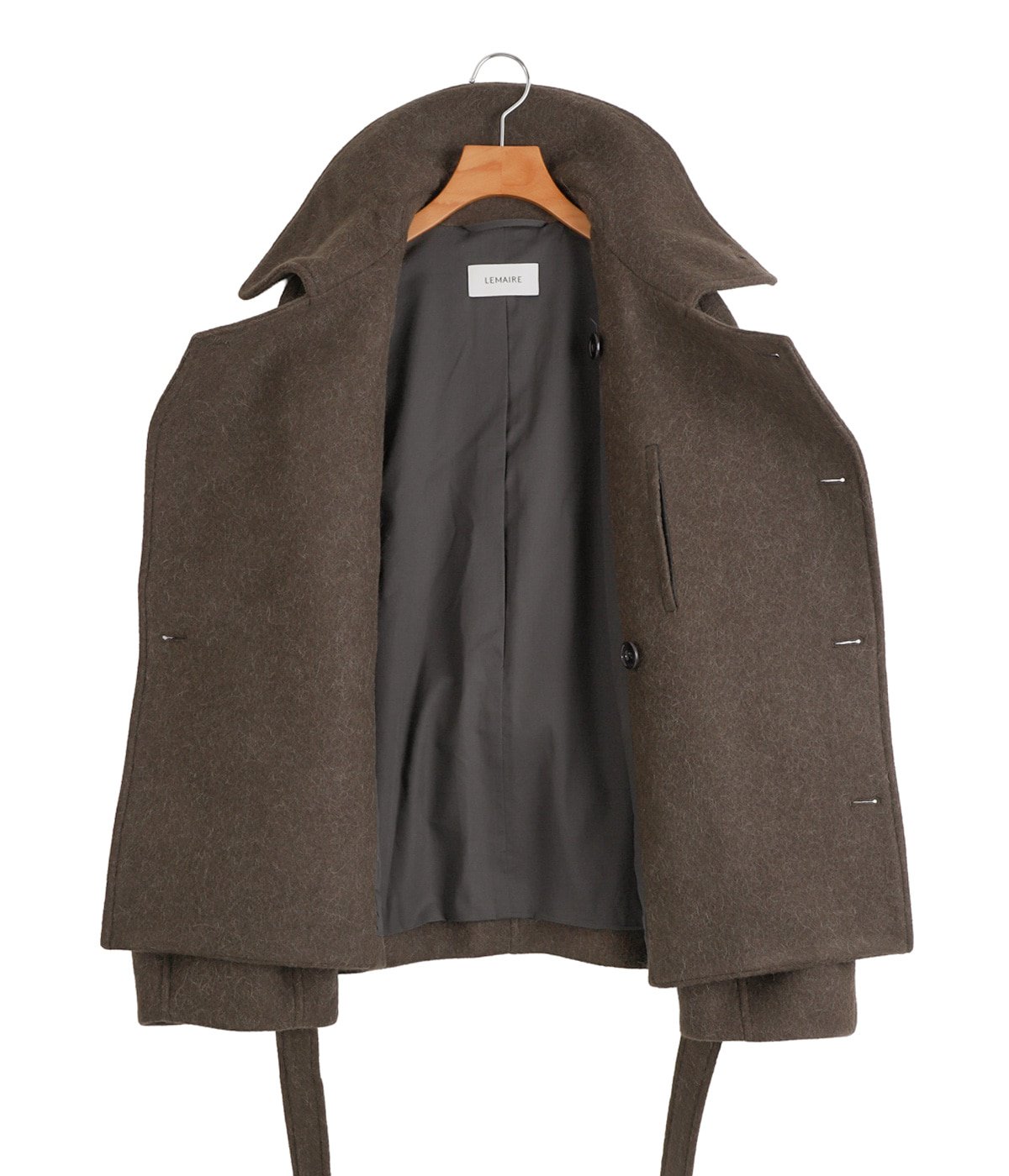 レディース】SHORT WRAP COAT | LEMAIRE(ルメール) / アウター コート