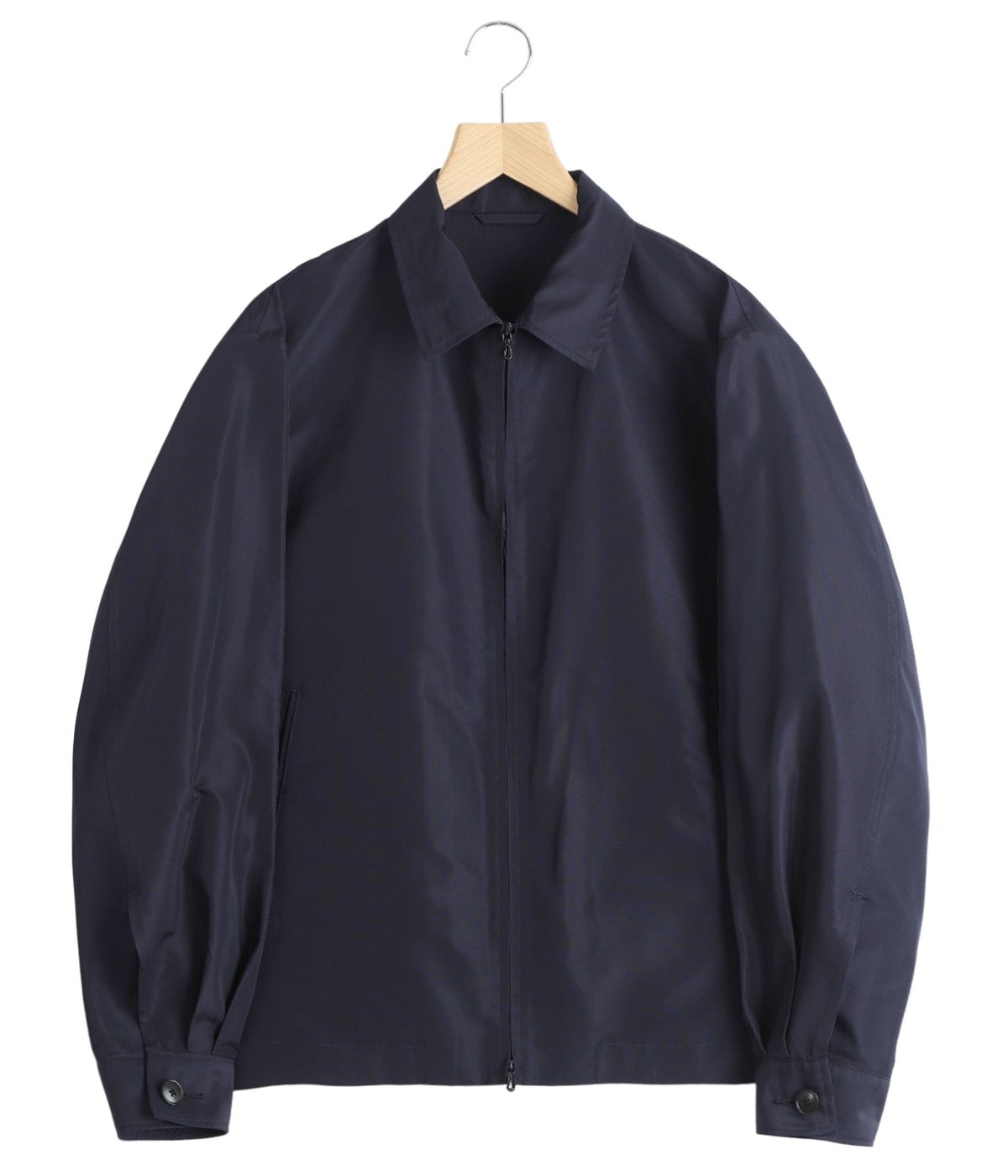 heugn silk winston サイズ:3 HEUGN（ユーゲン）Winston シルクポリエステルグログランブルゾン
