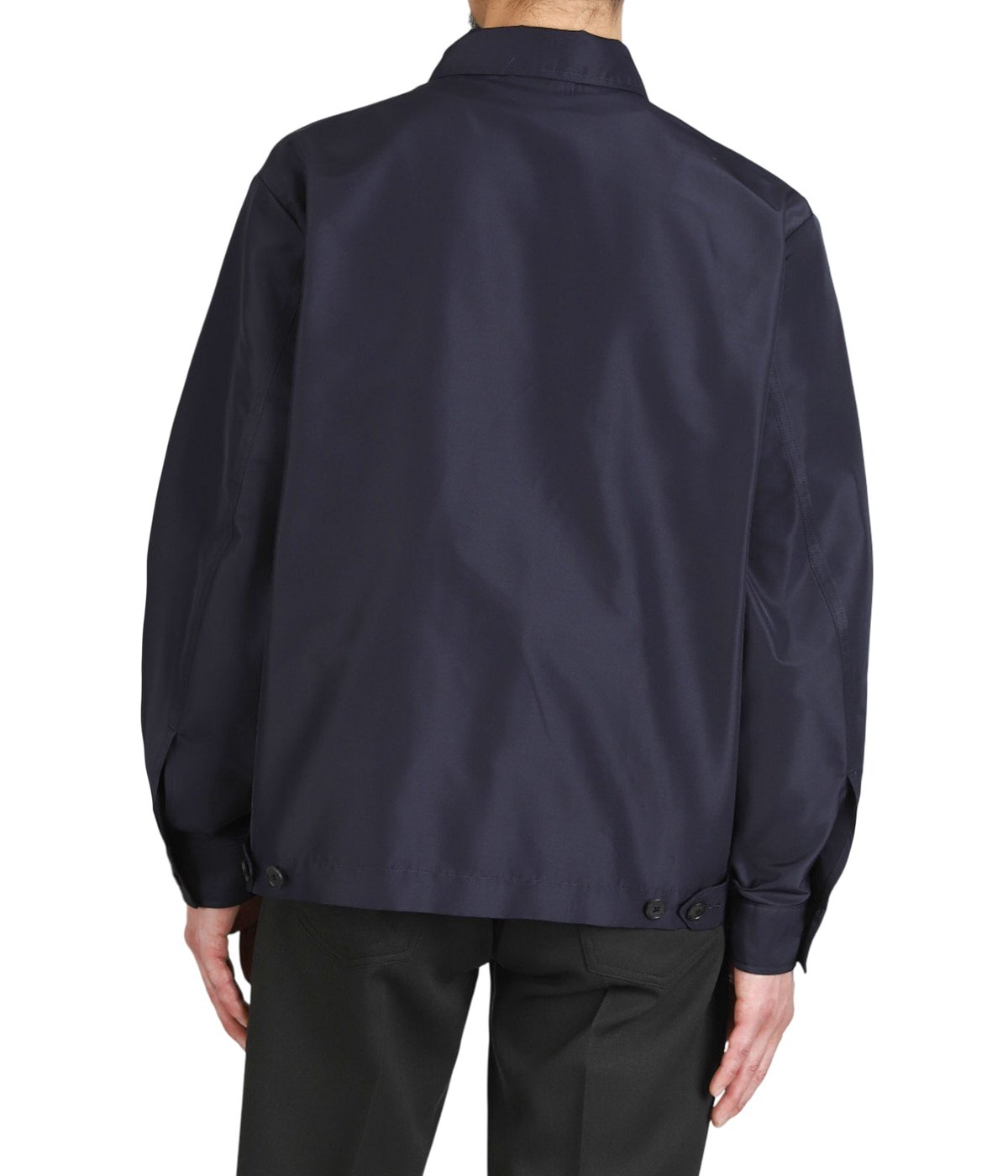heugn silk winston サイズ:3 HEUGN（ユーゲン）Winston シルクポリエステルグログランブルゾン