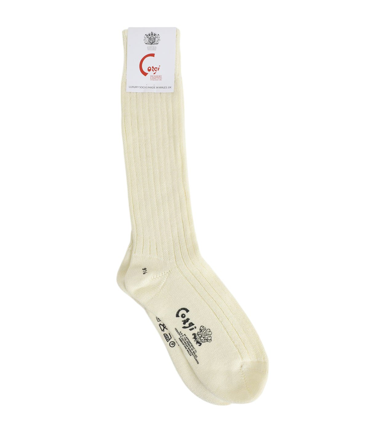 レディース】COTTON PLAIN 3×1 RIB SOCKS | CORGI(コーギー