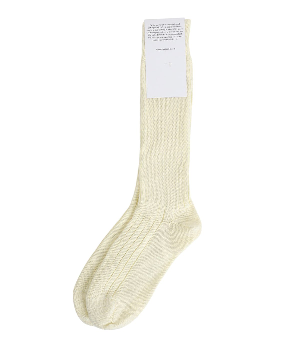 レディース】COTTON PLAIN 3×1 RIB SOCKS | CORGI(コーギー