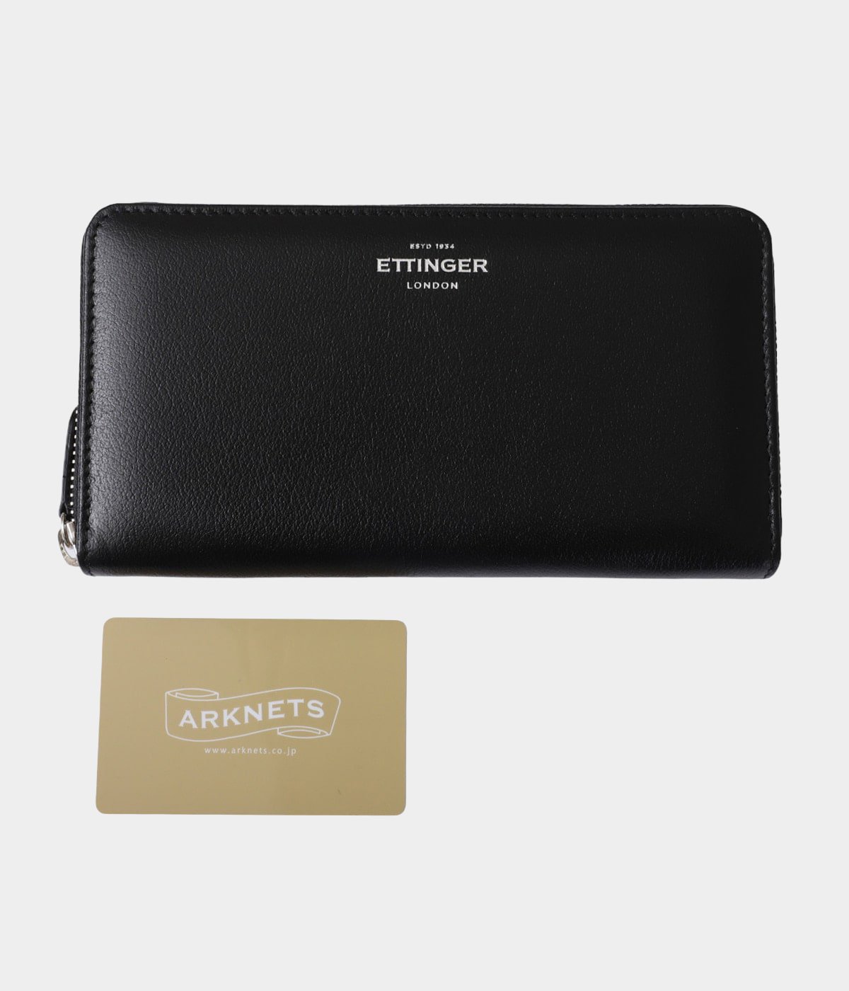 ETTINGER 黒 レザー HALF ZIP WALLET ETTINGER 黒 レザー HALF ZIP WALLET 楽天市場】[ETTINGER社公認