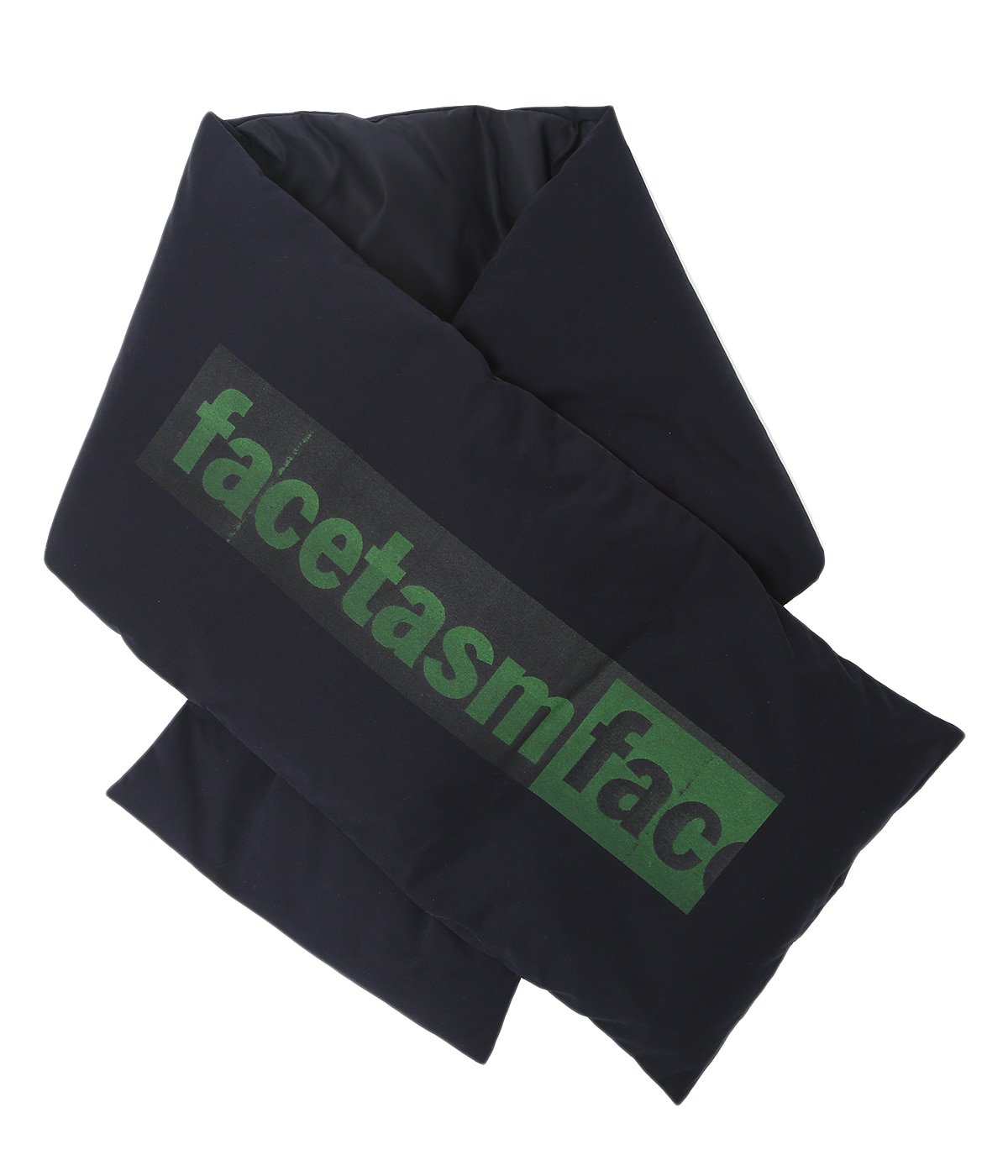 LOGO PRINT LONG DOWN MUFFLER | FACETASM(ファセッタズム