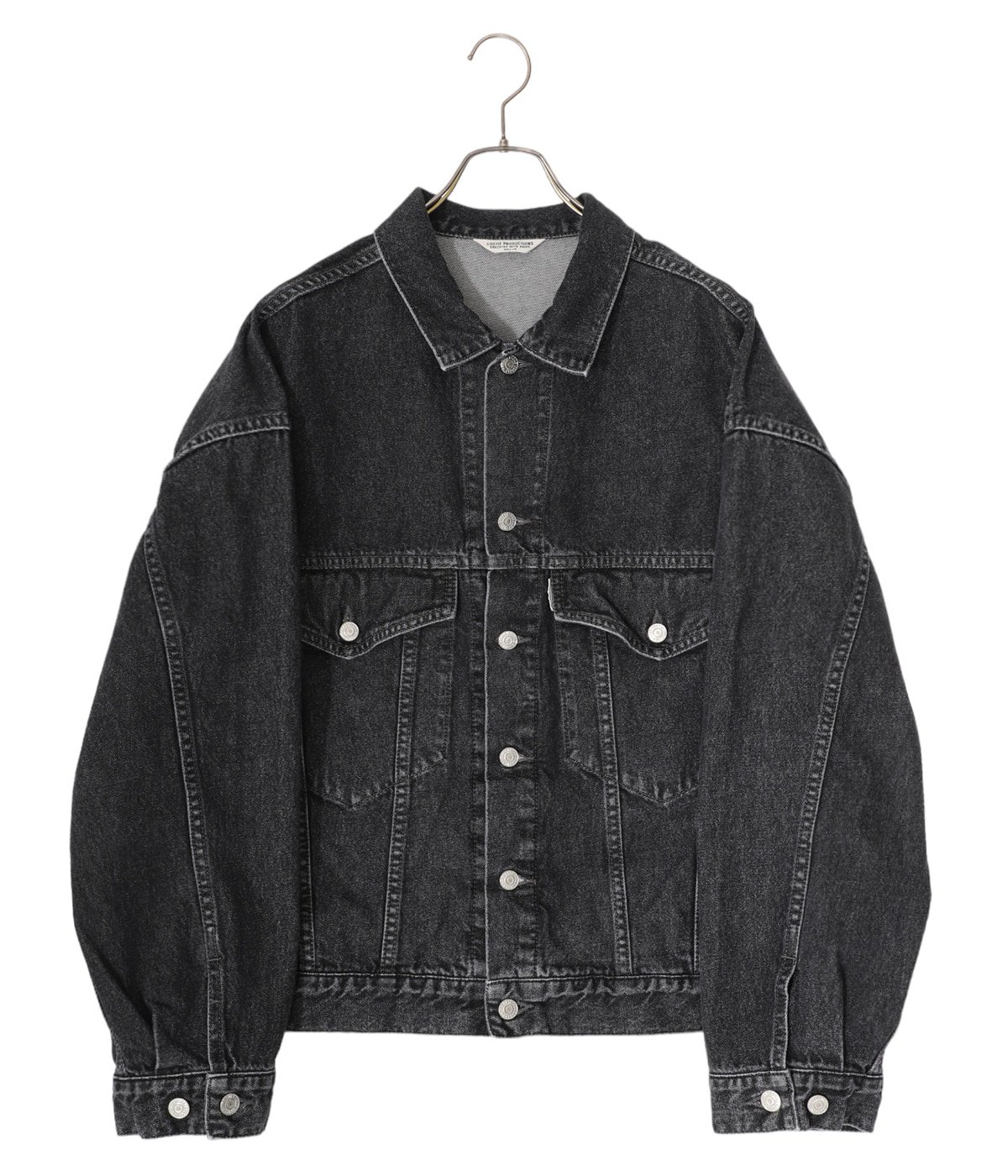 COOTIE クーティー ジャケット サイズ:L 21SS 3rdタイプ オーバーサイズ デニム ジャケット Raza Denim Jacket グレー アウター ブルゾン 【メンズ】