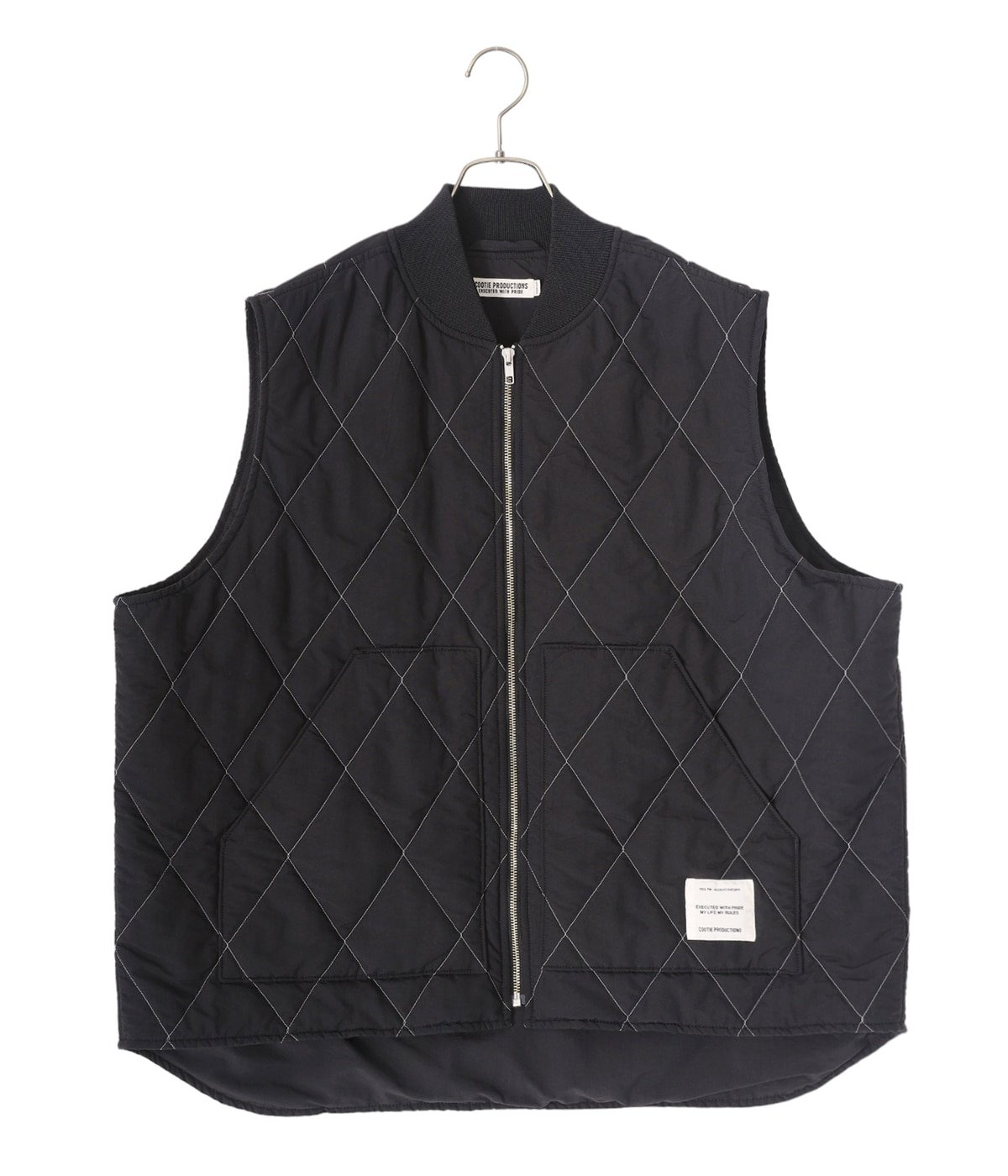 Nylon Quilting Work Vest | COOTIE PRODUCTIONS(クーティー