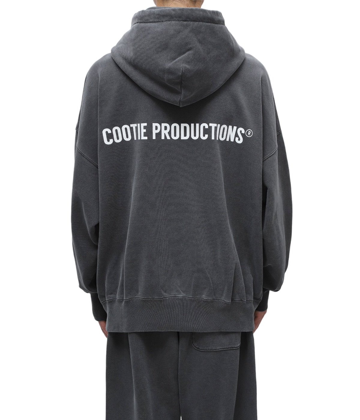 Pigment Dyed Open End Yarn Sweat Hoodie | COOTIE PRODUCTIONS ...