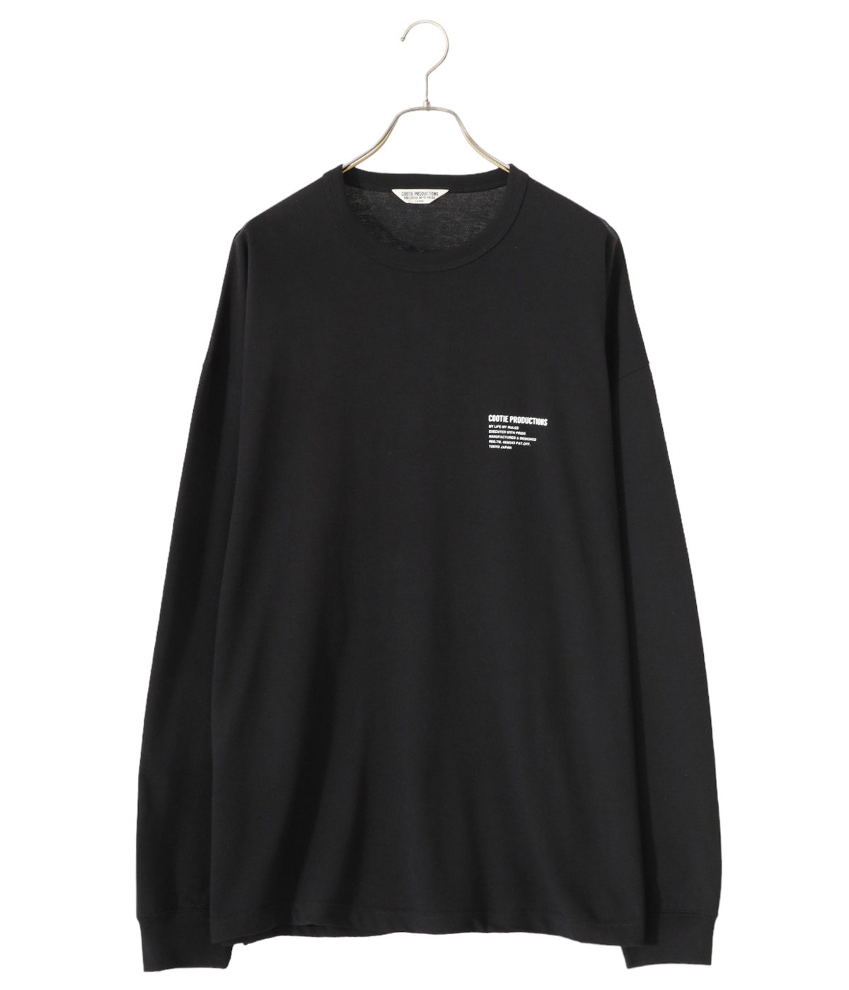 C/R Smooth Jersey L/S Tee | COOTIE PRODUCTIONS(クーティープロダクションズ) / トップス  カットソー長袖 (メンズ)の通販 - ARKnets(アークネッツ) 公式通販 【正規取扱店】