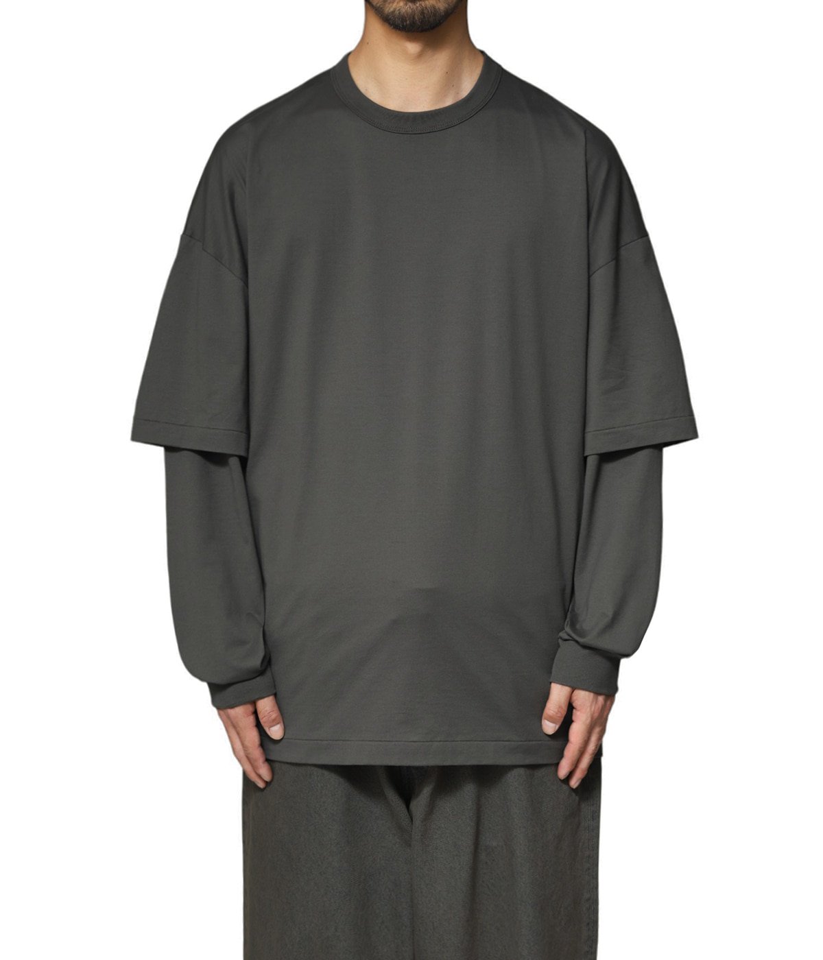 Supima Oversized Cellie L/S Tee | COOTIE PRODUCTIONS(クーティー 