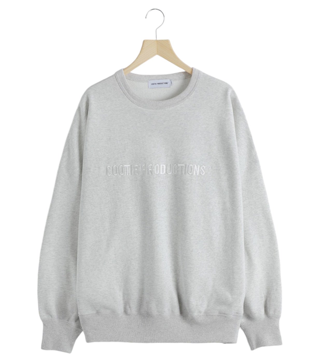 Open End Yarn Sweat Crew (Embroidery) | COOTIE PRODUCTIONS