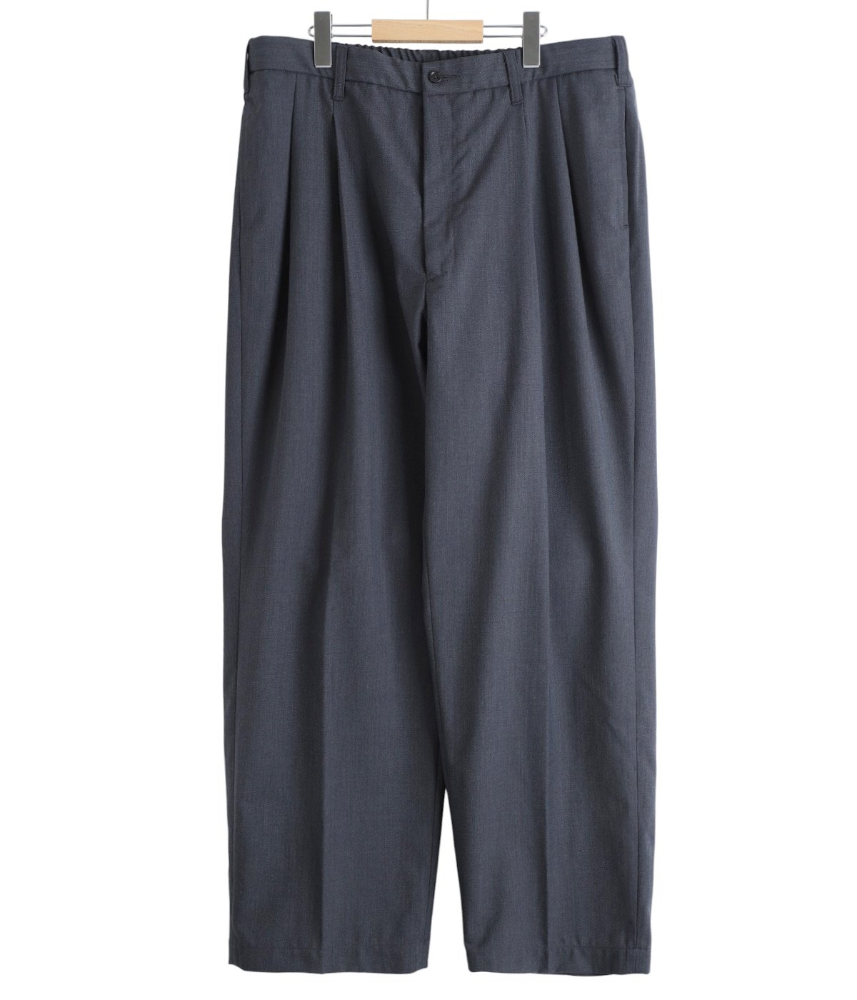 T/W Saxony 2 Tuck Wide Easy Trousers | COOTIE PRODUCTIONS