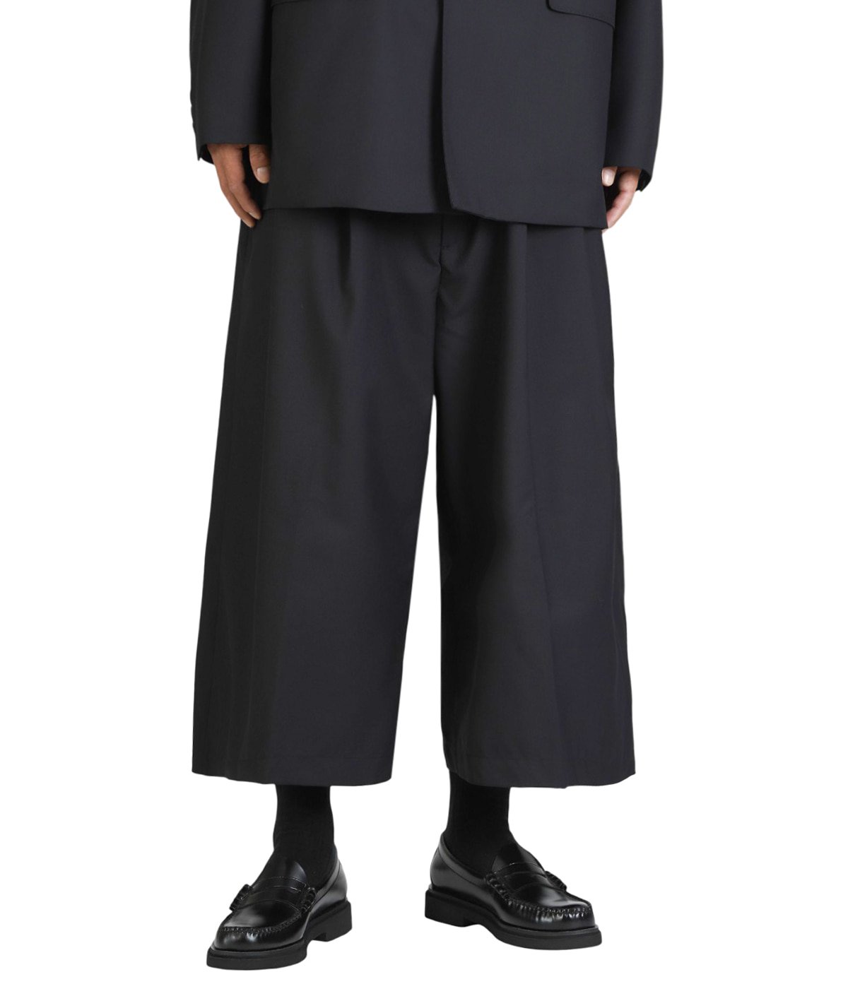 COOTIE ワイド　スラックス T/W Saxony Shin Cut Wide Easy Trousers | COOTIE PRODUCTIONS