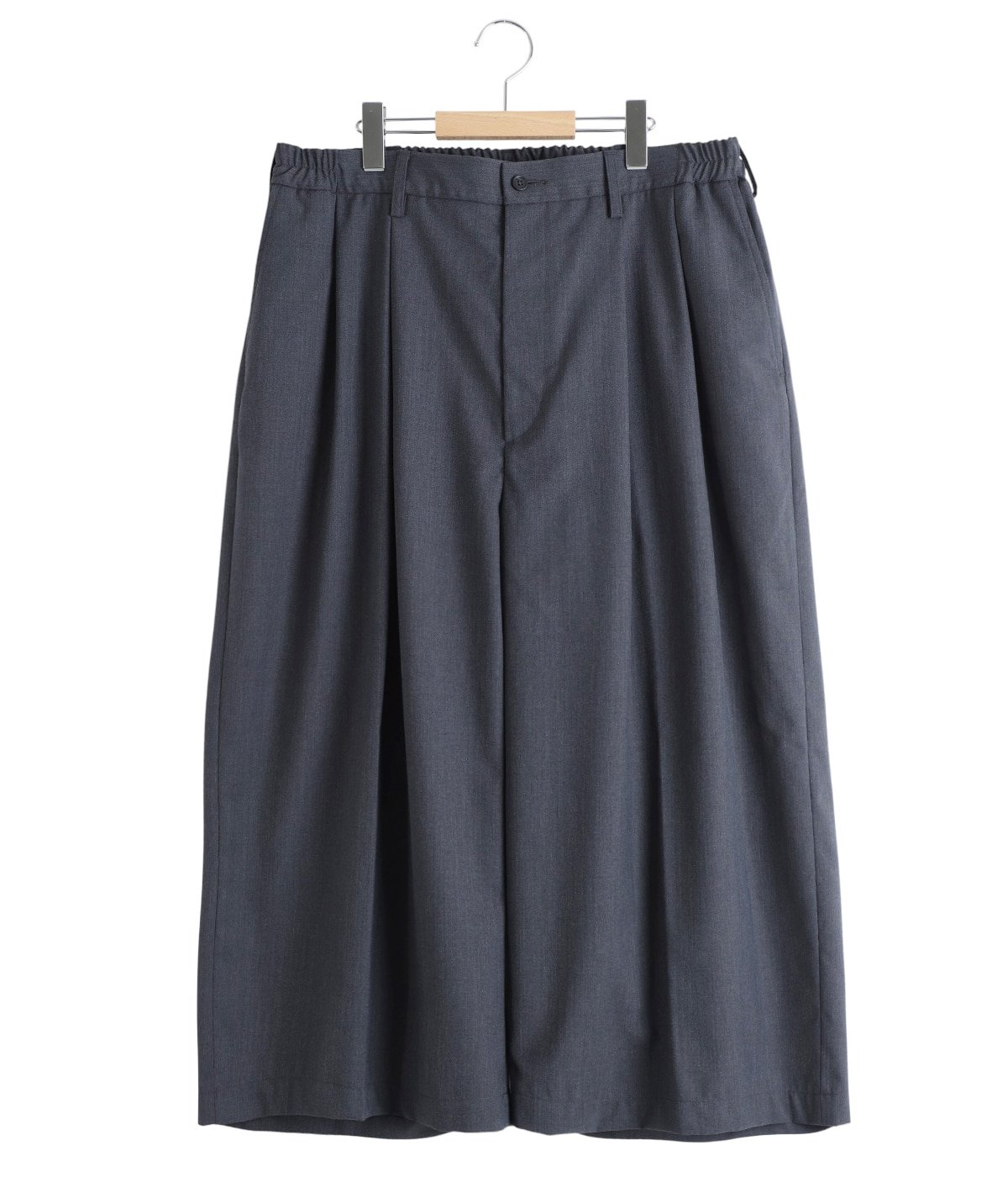 T/W Saxony Shin Cut Wide Easy Trousers | COOTIE PRODUCTIONS
