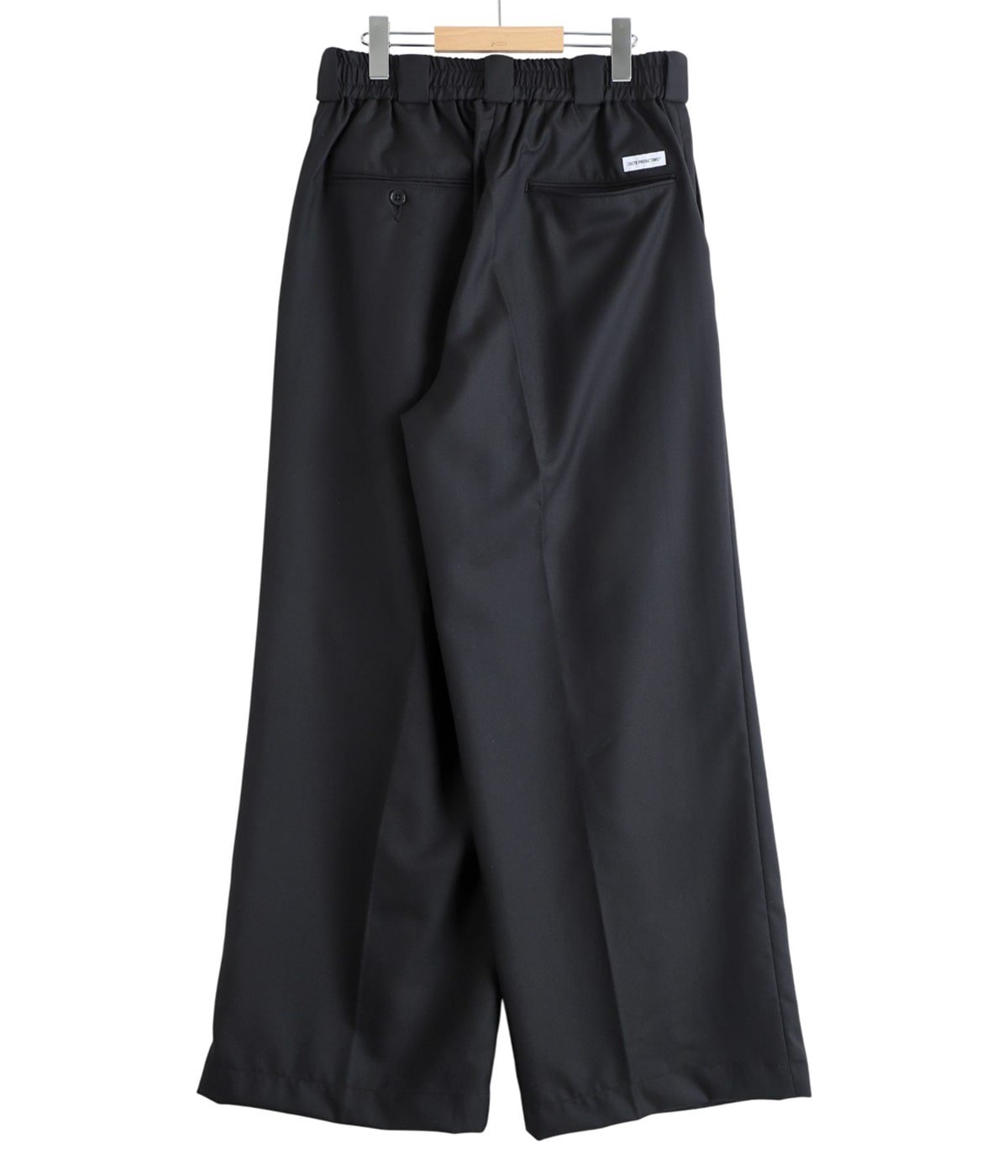 TECHWOOL Intuck Wide Easy Trousers | COOTIE PRODUCTIONS(クーティー 