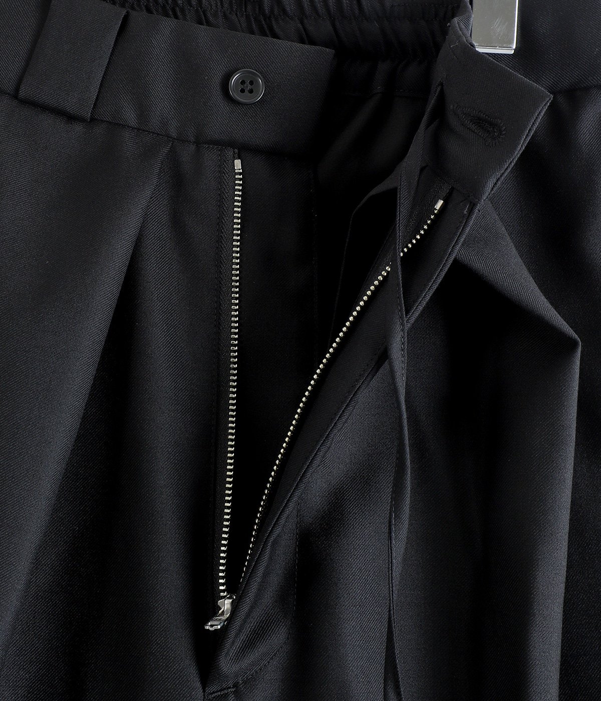 TECHWOOL Intuck Wide Easy Trousers | COOTIE PRODUCTIONS(クーティー 