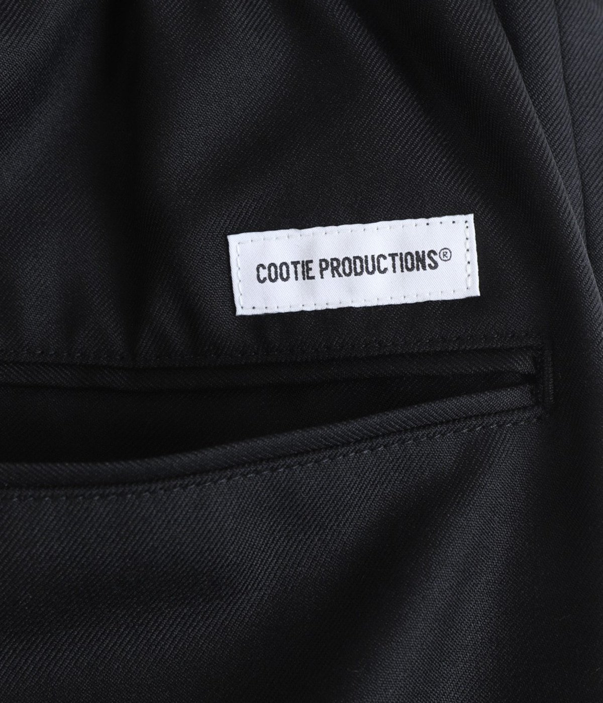 TECHWOOL Intuck Wide Easy Trousers | COOTIE PRODUCTIONS(クーティー
