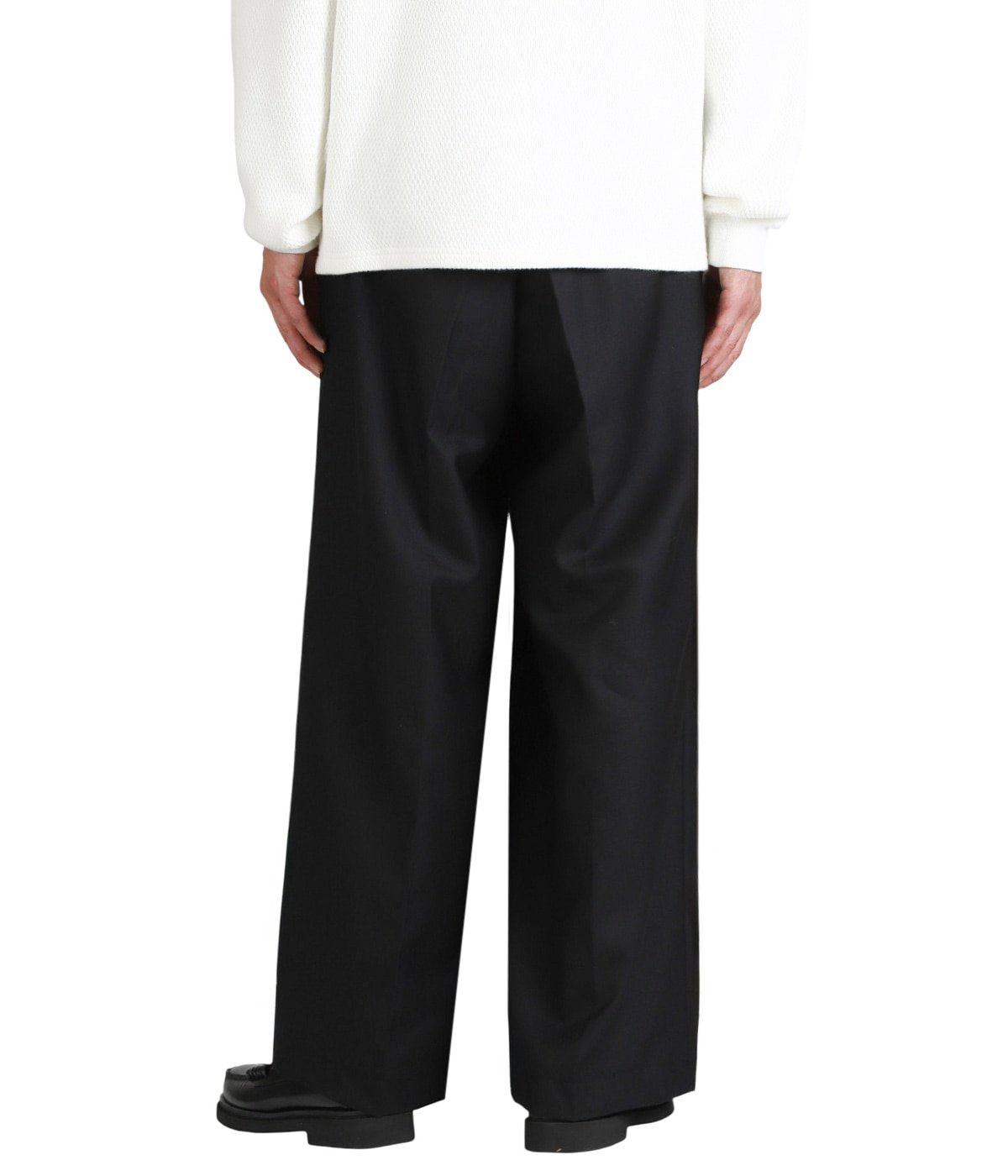 TECHWOOL Intuck Wide Easy Trousers | COOTIE PRODUCTIONS(クーティー