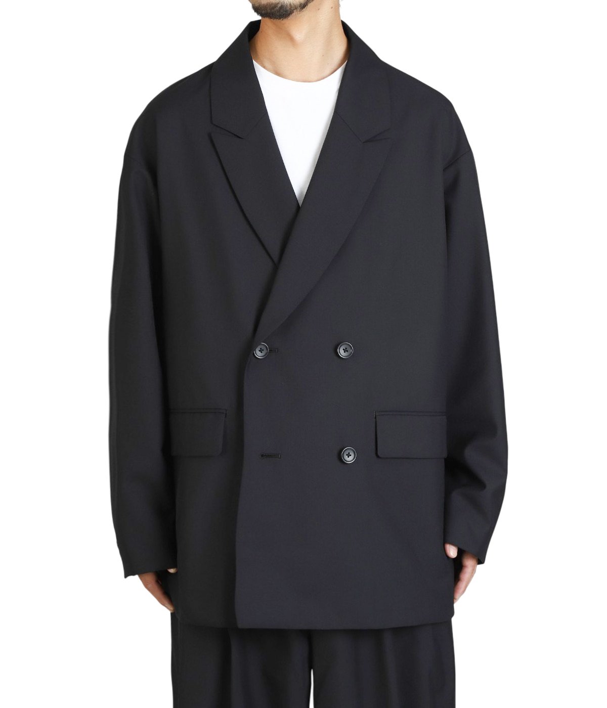 T/W Saxony Double Breasted Jacket | COOTIE PRODUCTIONS(クーティー