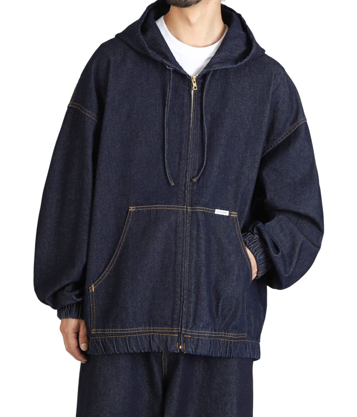 12.5oz Denim Zip Up Hooded Jacket | COOTIE PRODUCTIONS(クーティー
