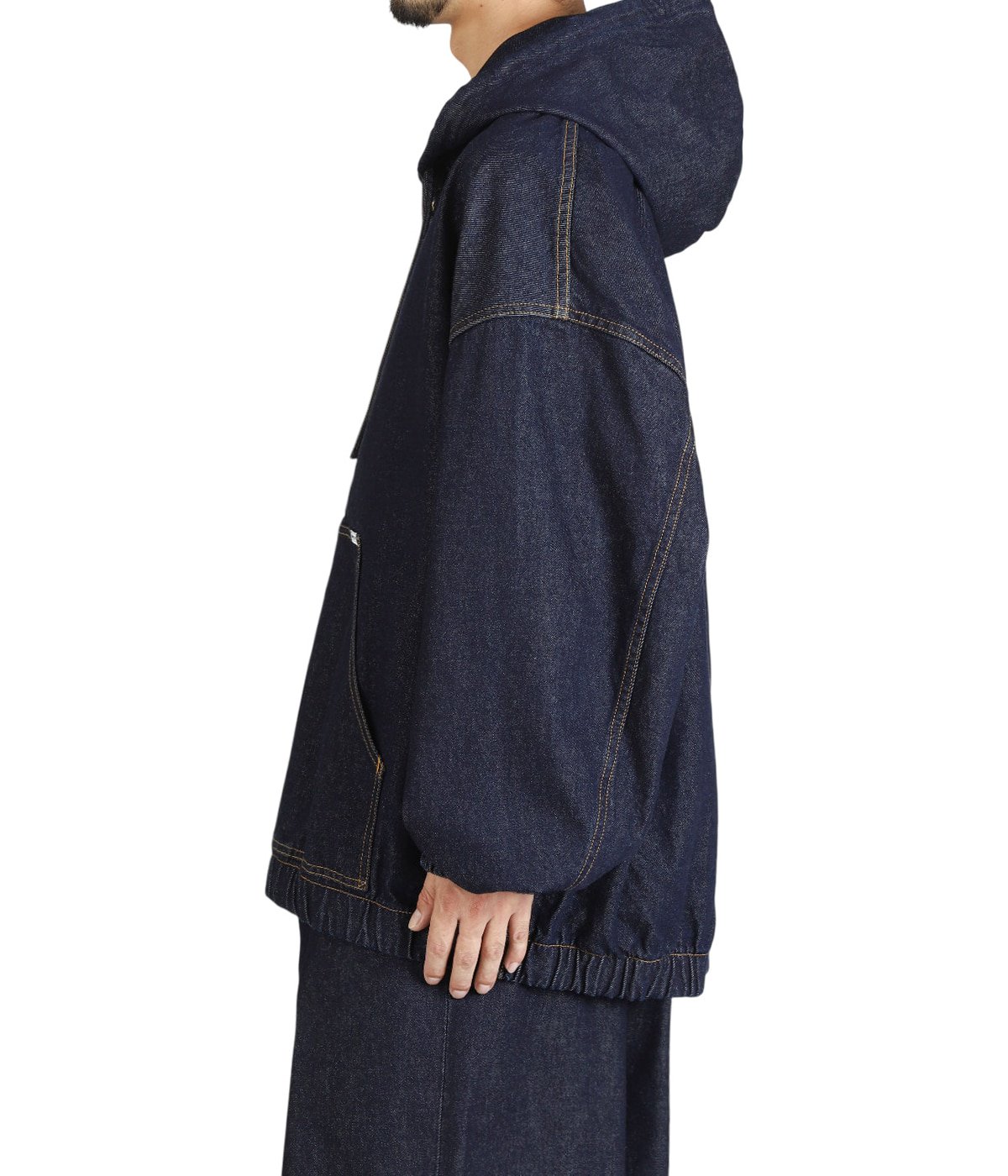 12.5oz Denim Zip Up Hooded Jacket | COOTIE PRODUCTIONS(クーティー
