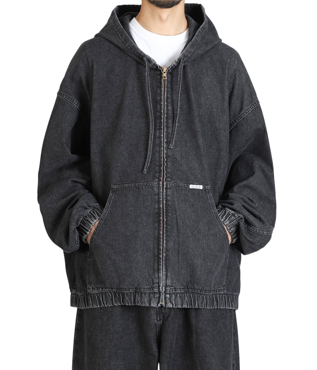 12.5oz Denim Zip Up Hooded Jacket | COOTIE PRODUCTIONS(クーティー